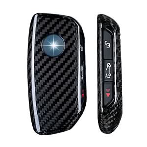 T-carbon Key Fob Cover Fits for BMW 7 Series