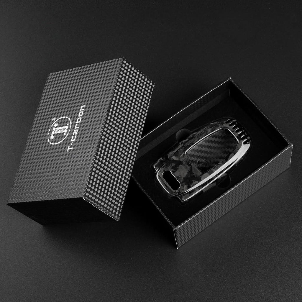 T-carbon Key Fob Cover Fits Audi A4