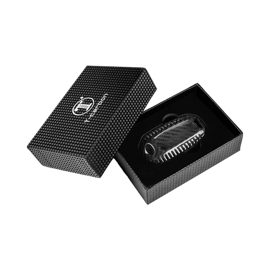 T-carbon Real Carbon Fiber Key Fob Cover Fits for Infiniti