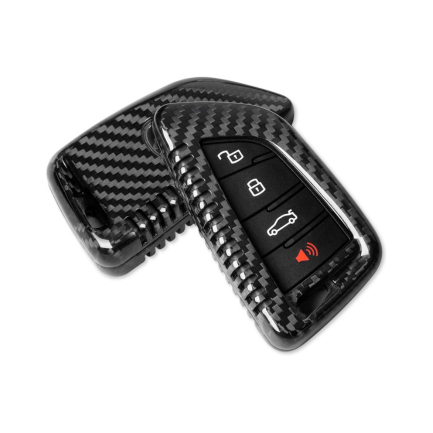 Carbon Fiber Key Fob Cover for Toyota Supra GR A90 A91 MK5 2019-2024 | Premium Protection
