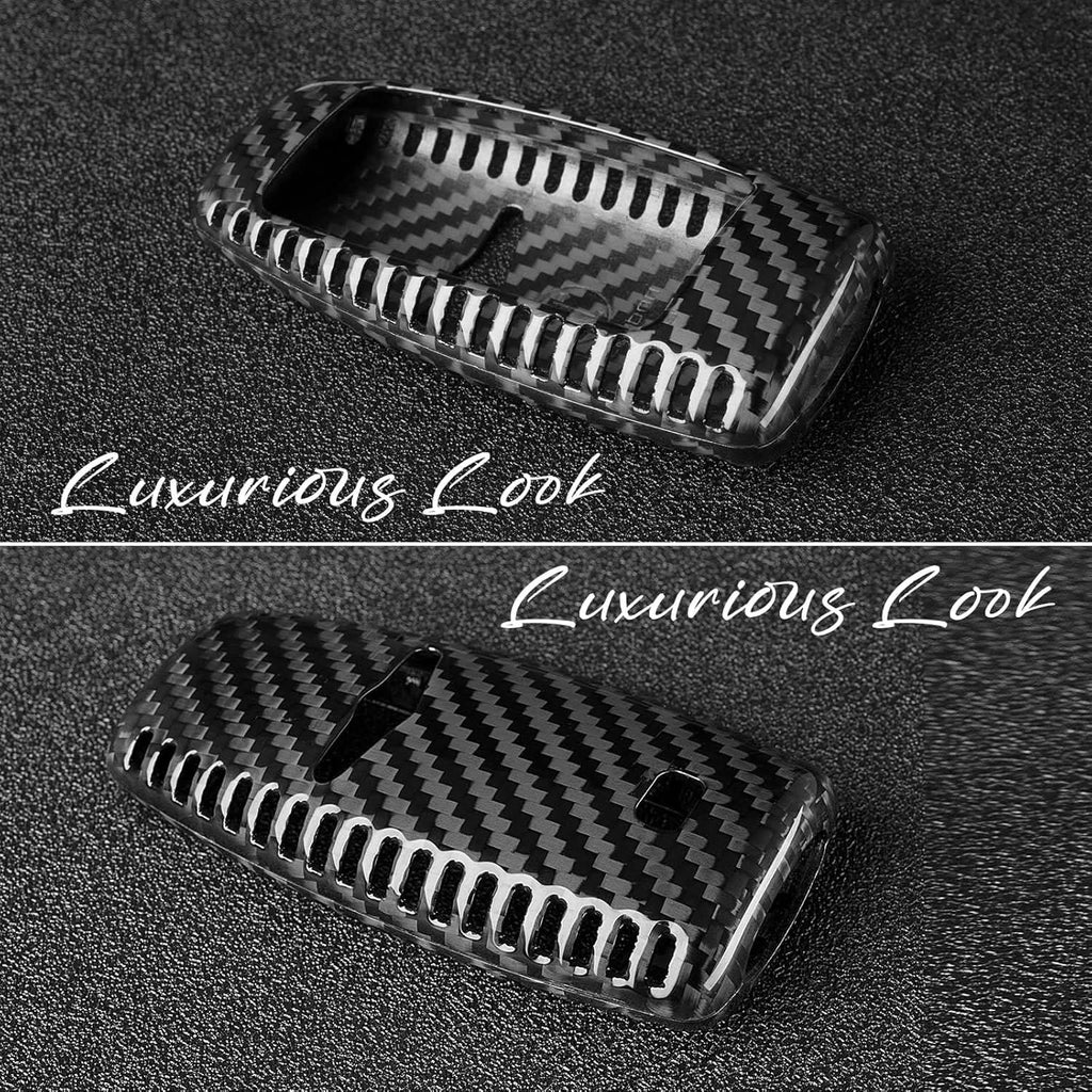 Key Fob Cover Compatible with Genesis - Premium Carbon Fiber Protection
