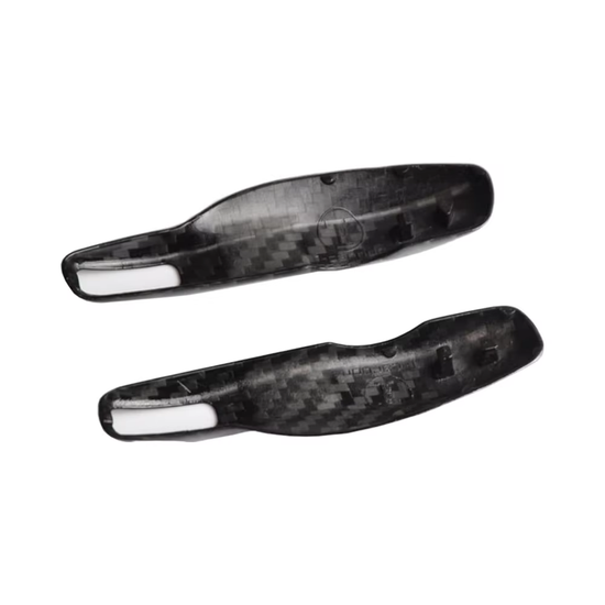 T-carbon Carbon Fiber Key Fob Cover Replacement (Side Blades) Fits for Porsche