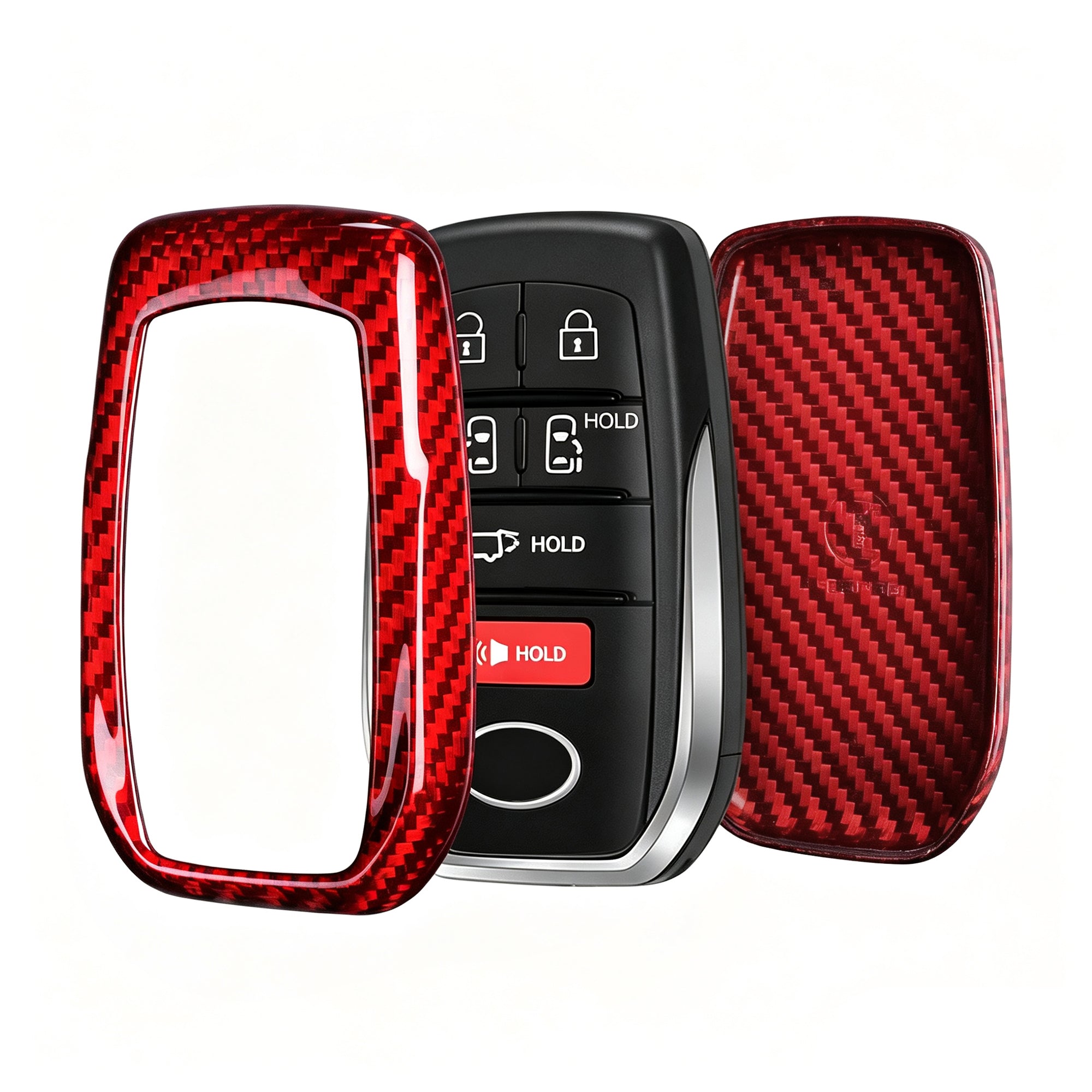 Key Fob Case for Toyota Tundra 2022 2023 2024, Sienna 2021-2024, Corolla, Tacoma 2024 2025,  Sequoia 2023 2024