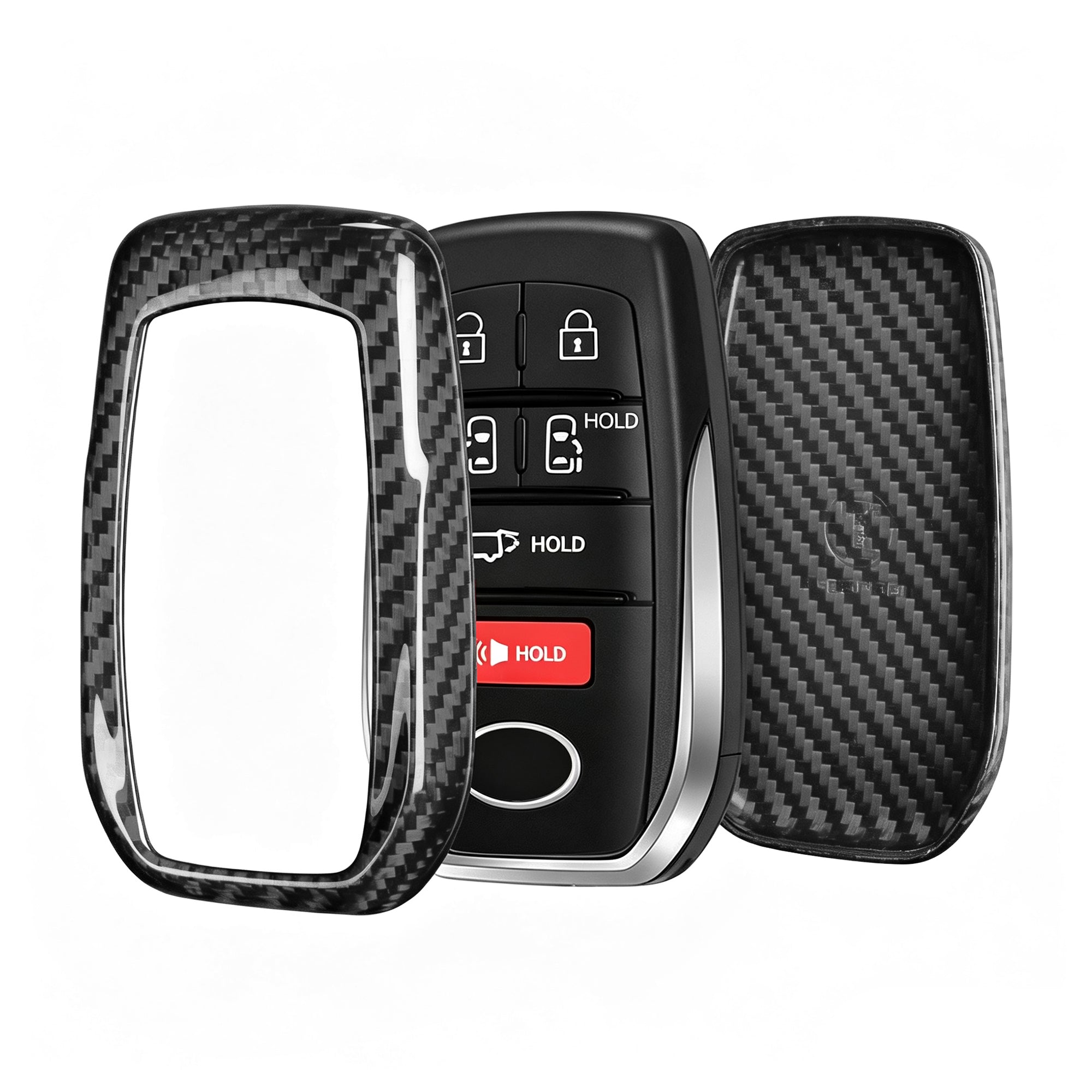 Key Fob Case for Toyota Tundra 2022 2023 2024, Sienna 2021-2024, Corolla, Tacoma 2024 2025,  Sequoia 2023 2024