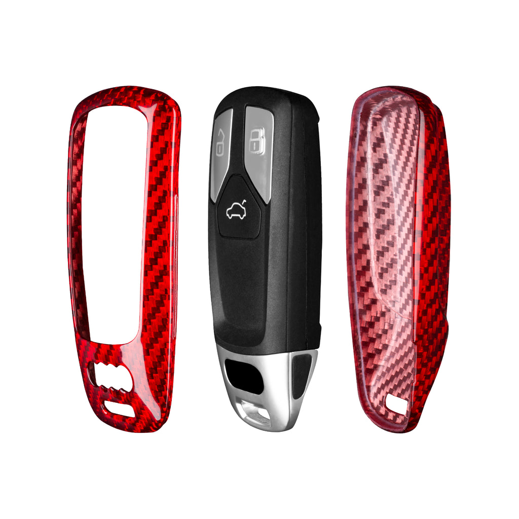 Key Fob Cover for Audi R8, S4, TTS, A5, Q5, RS5, S5, SQ5 2015 2023, A6, A7, SQ7, A8 2017 2018