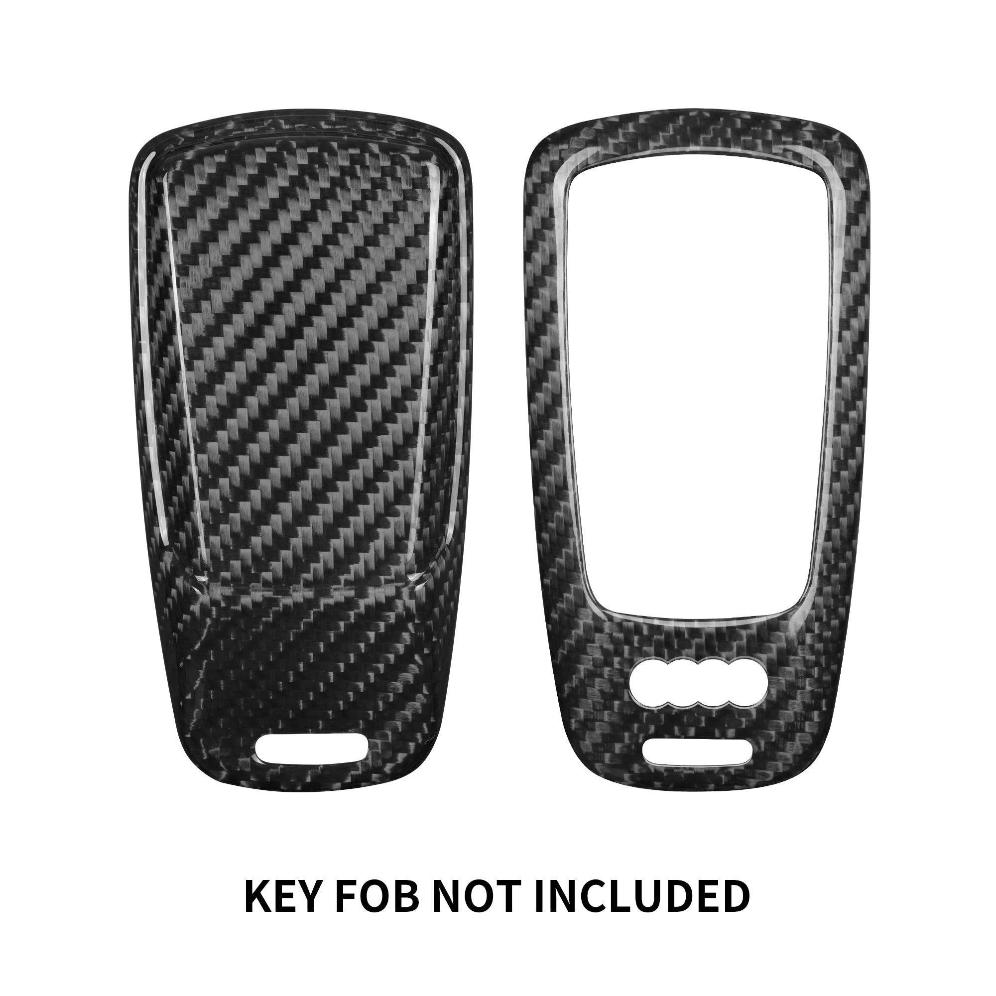 Key Fob Cover for Audi R8, S4, TTS, A5, Q5, RS5, S5, SQ5 2015 2023, A6, A7, SQ7, A8 2017 2018