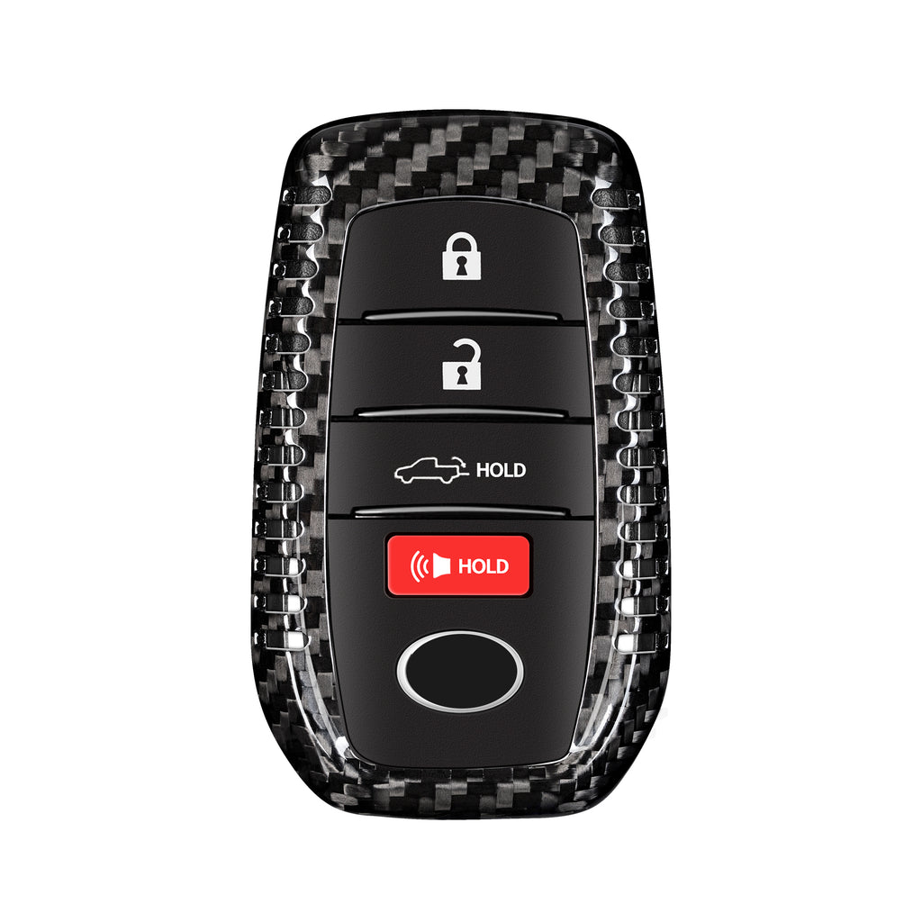 Key Fob Cover for Toyota Camry 2025-2026, Venza 2021-2025, RAV4 Prime, Land Cruiser, Fortuner, Hilux