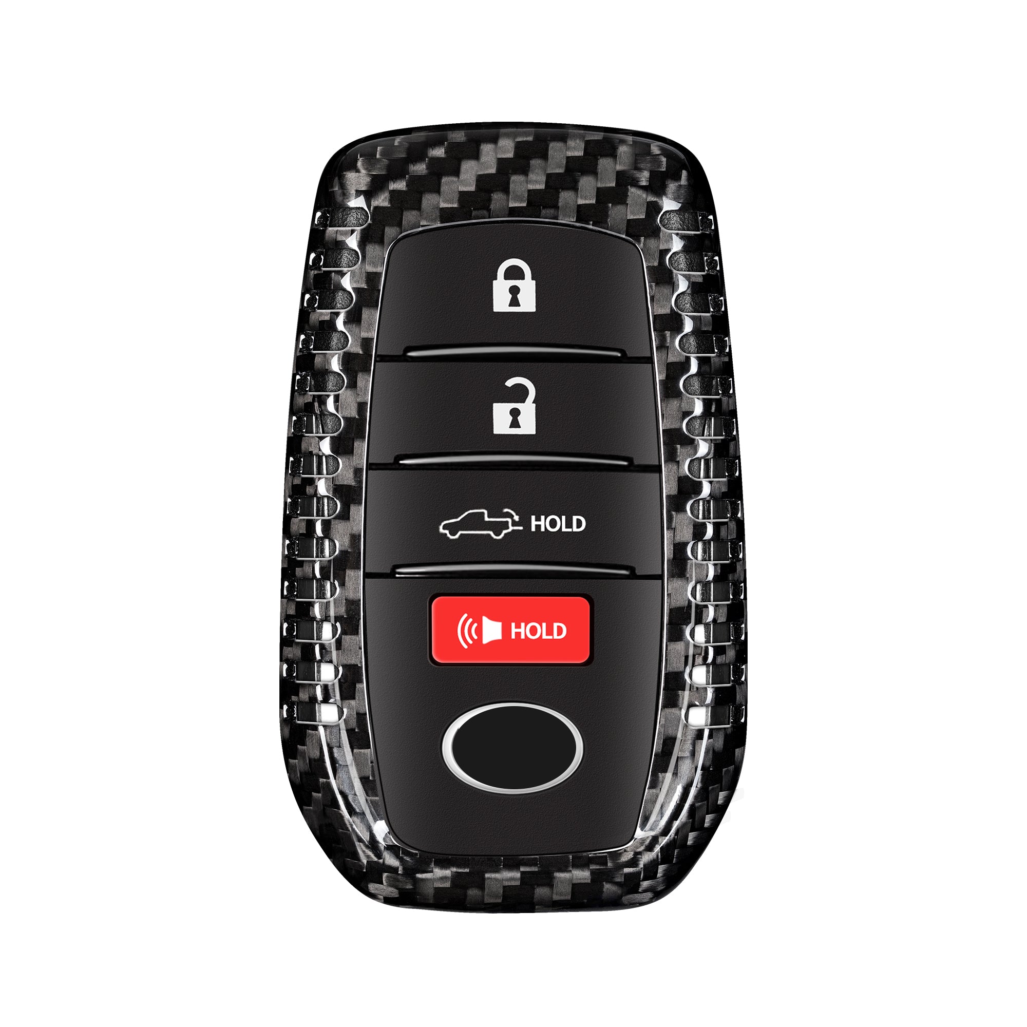 Key Fob Cover for Toyota Camry 2025-2026, Venza 2021-2025, RAV4 Prime, Land Cruiser, Fortuner, Hilux
