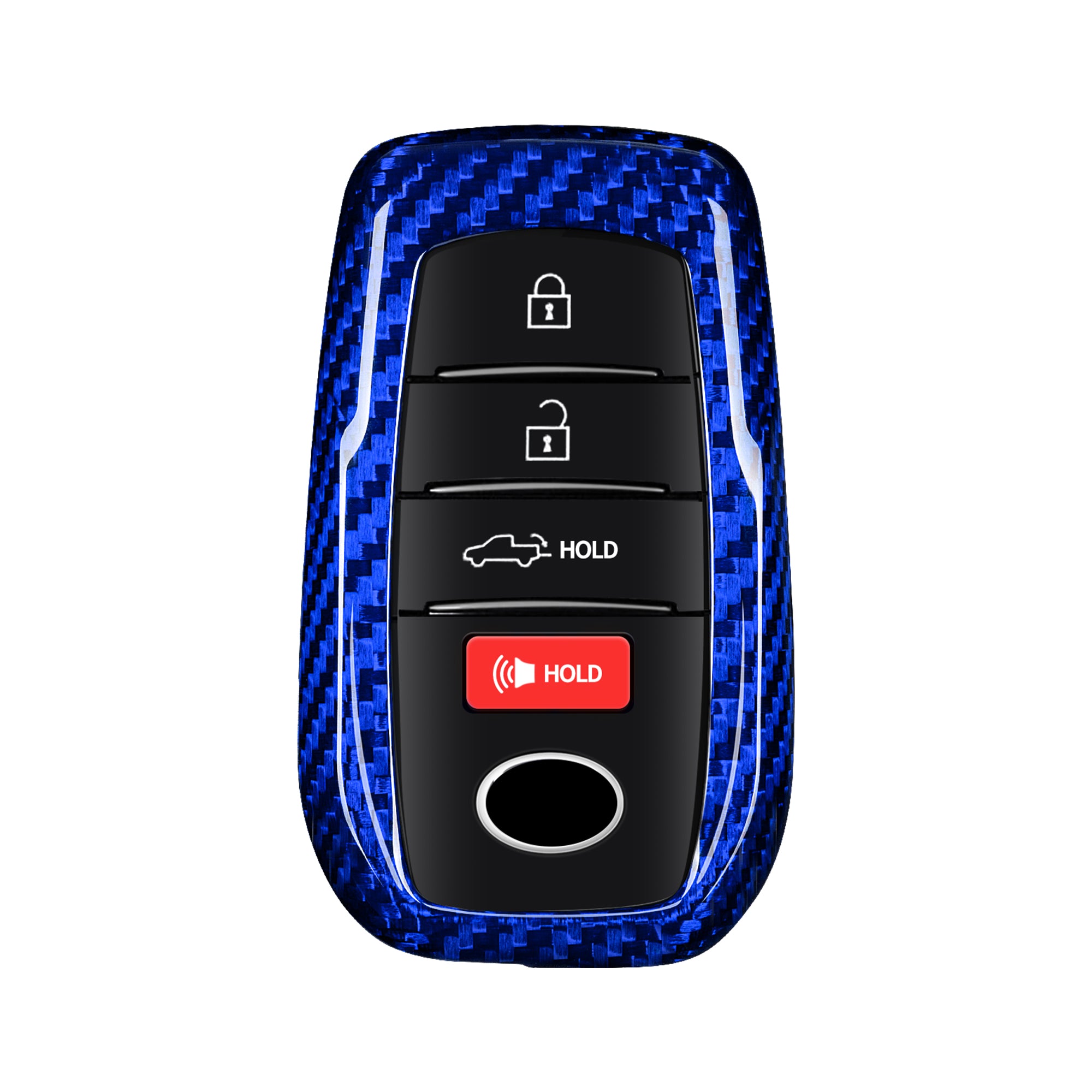 Key Fob Cover for Toyota Camry 2025-2026, Venza 2021-2025, RAV4 Prime, Land Cruiser, Fortuner, Hilux