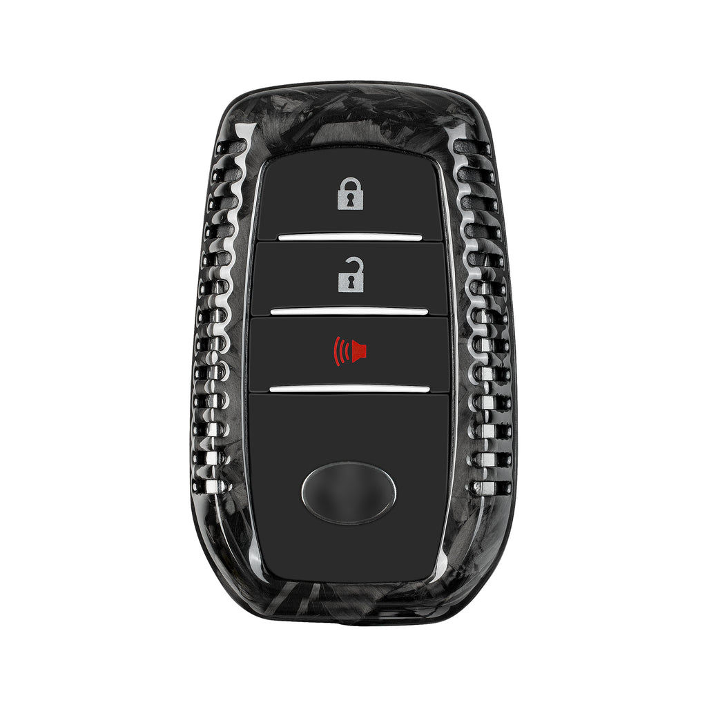 Key Fob Cover for Toyota Camry 2025-2026, Venza 2021-2025, RAV4 Prime, Land Cruiser, Fortuner, Hilux
