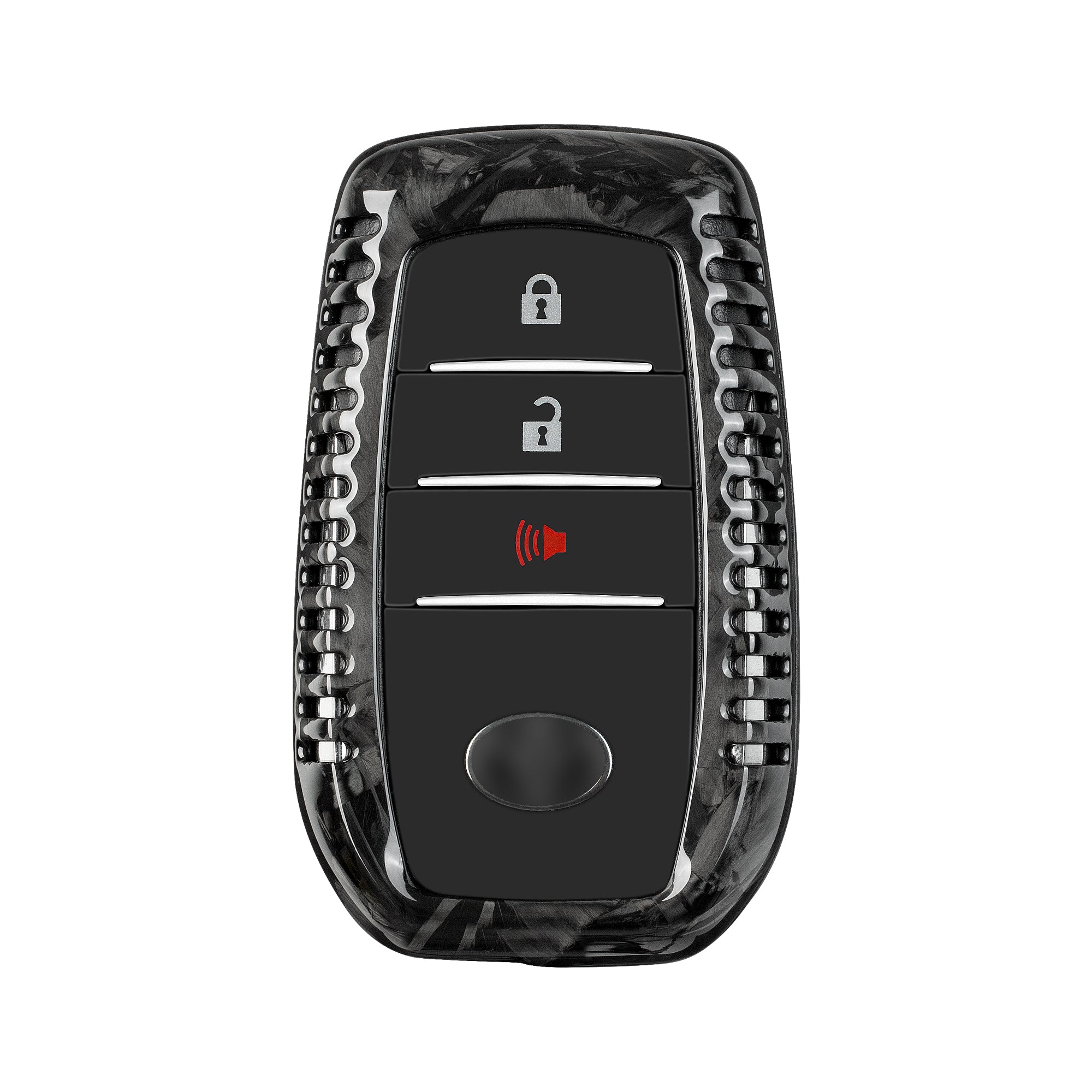 Key Fob Cover for Toyota Camry 2025-2026, Venza 2021-2025, RAV4 Prime, Land Cruiser, Fortuner, Hilux