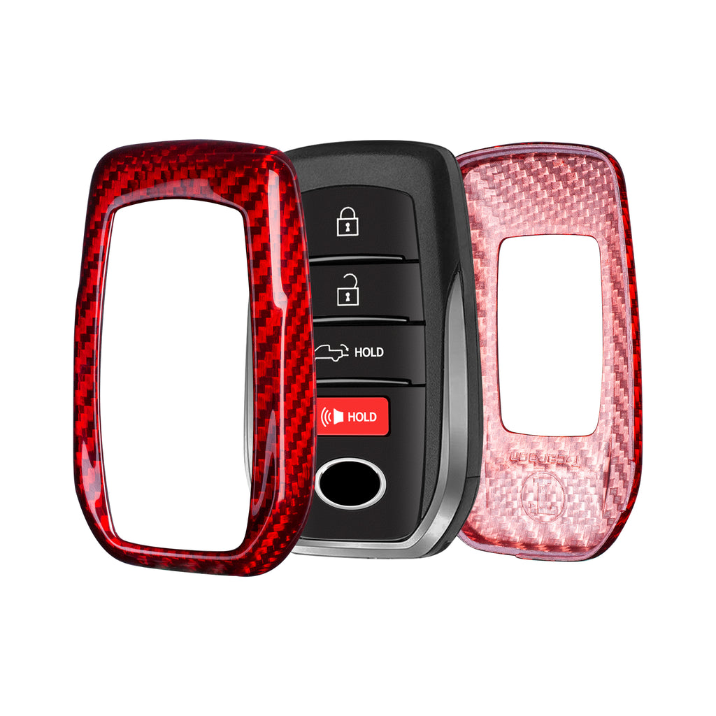 Key Fob Cover for Toyota Camry 2025-2026, Venza 2021-2025, RAV4 Prime, Land Cruiser, Fortuner, Hilux