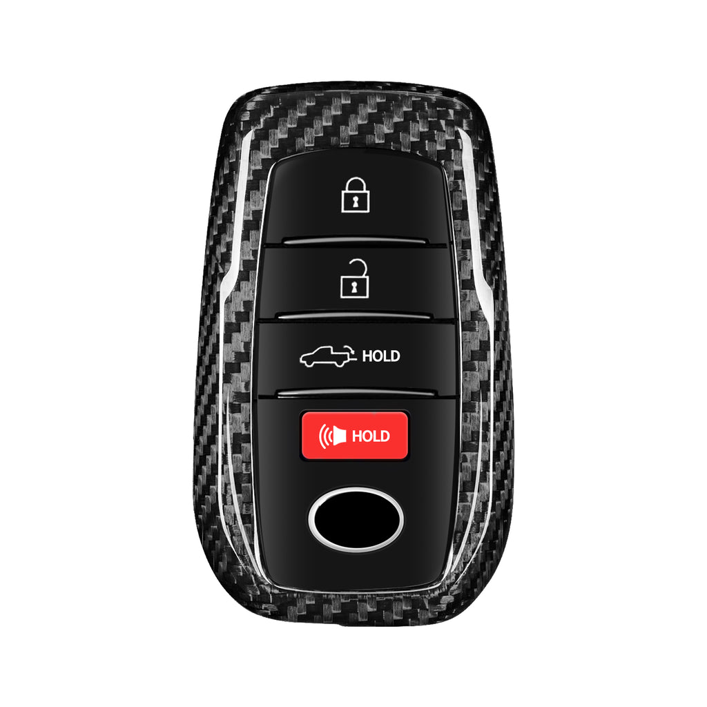 Key Fob Cover for Toyota Camry 2025-2026, Venza 2021-2025, RAV4 Prime, Land Cruiser, Fortuner, Hilux