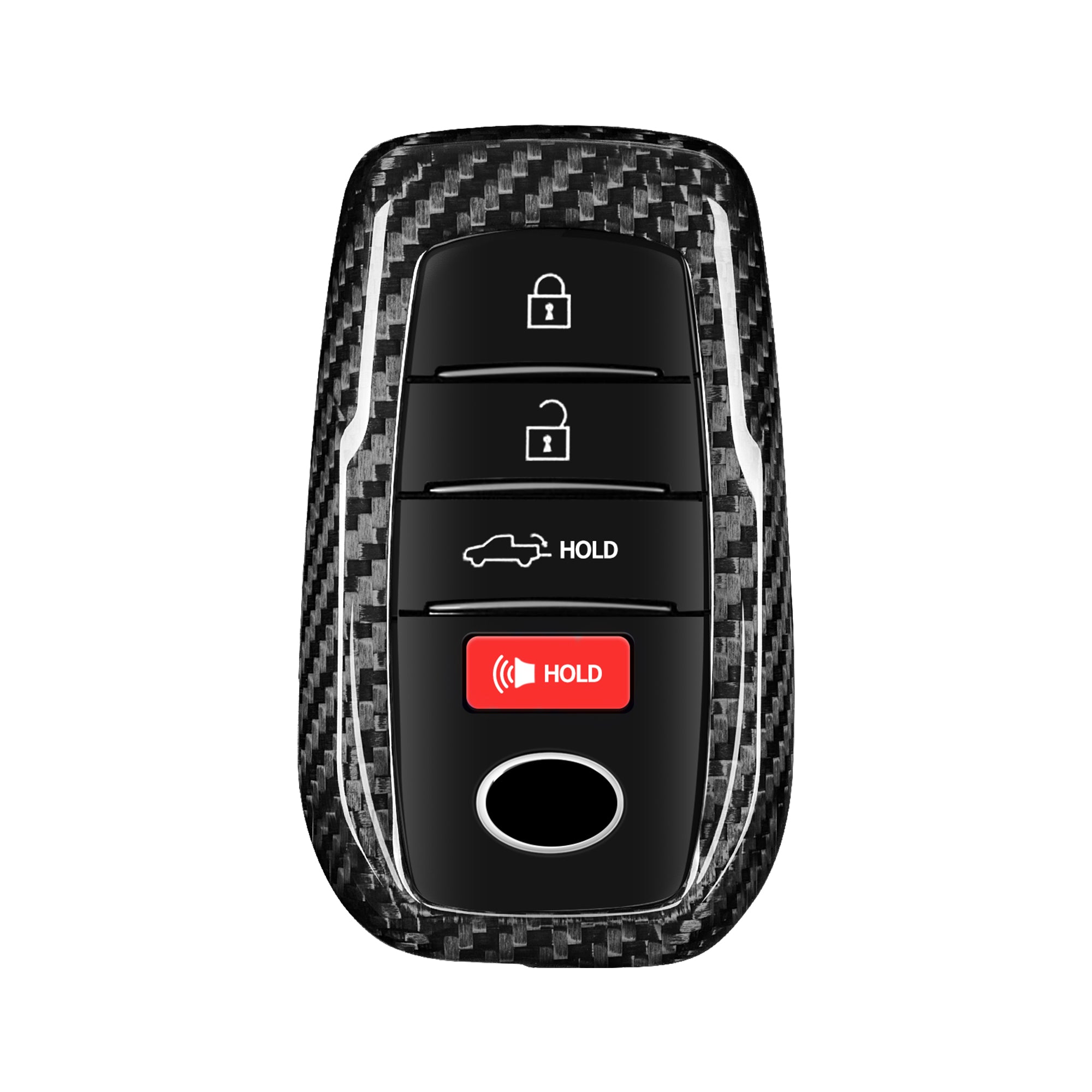 Key Fob Cover for Toyota Camry 2025-2026, Venza 2021-2025, RAV4 Prime, Land Cruiser, Fortuner, Hilux