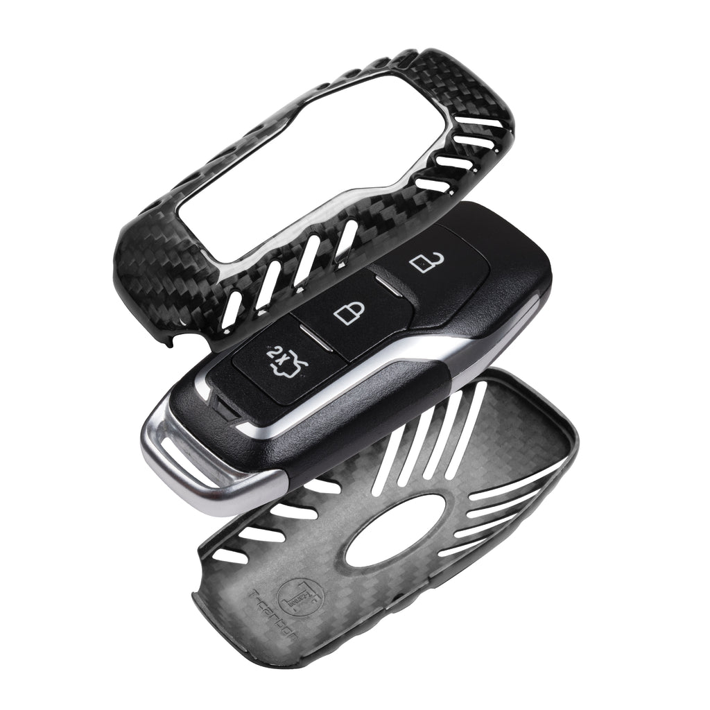 Key fob cover for Ford F150 2015-2020, Explorer 2016-2019, Expedition, three-botton