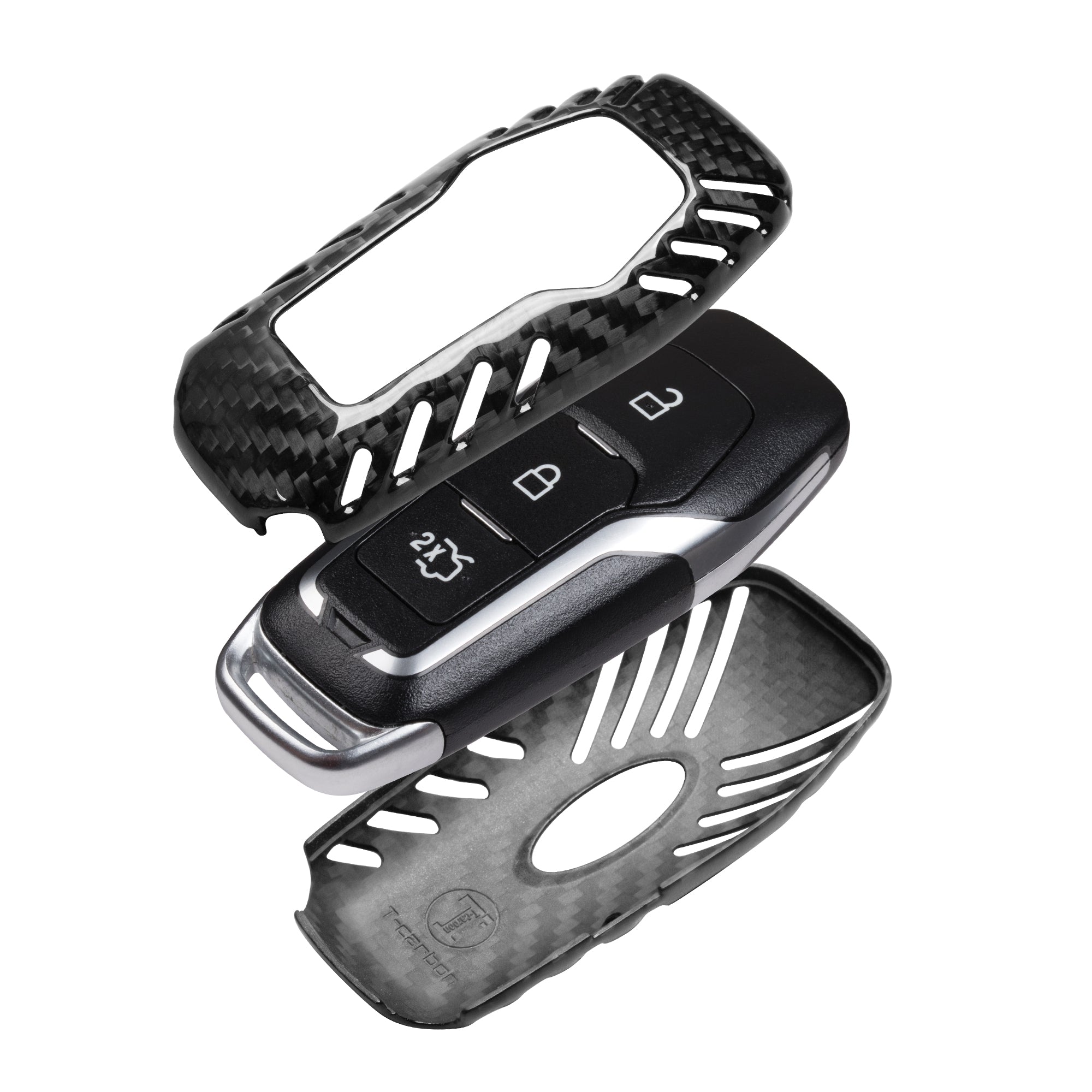 Key fob cover for Ford F150 2015-2020, Explorer 2016-2019, Expedition, three-botton