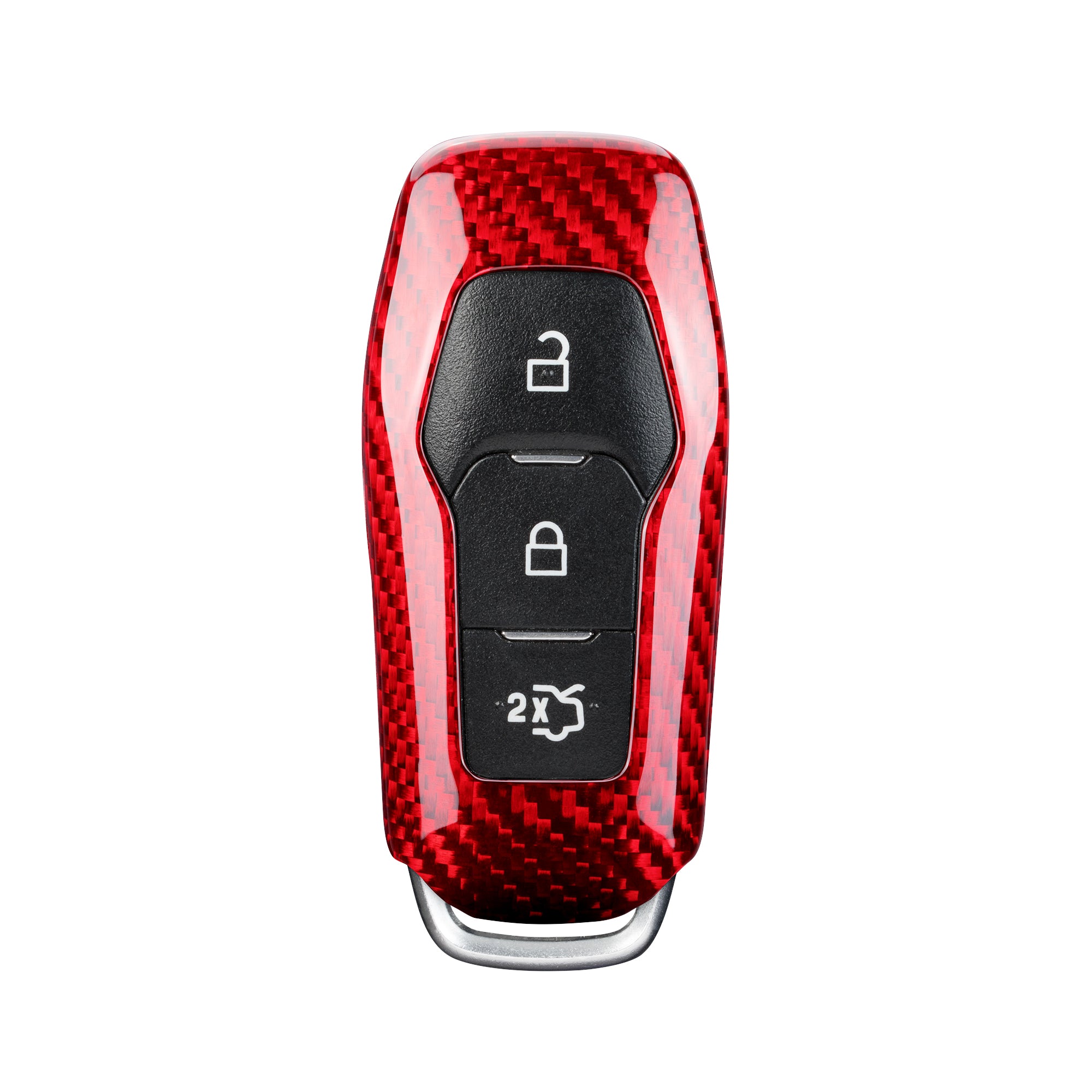 Key fob cover for Ford F150 2015-2020, Explorer 2016-2019, Expedition, three-botton