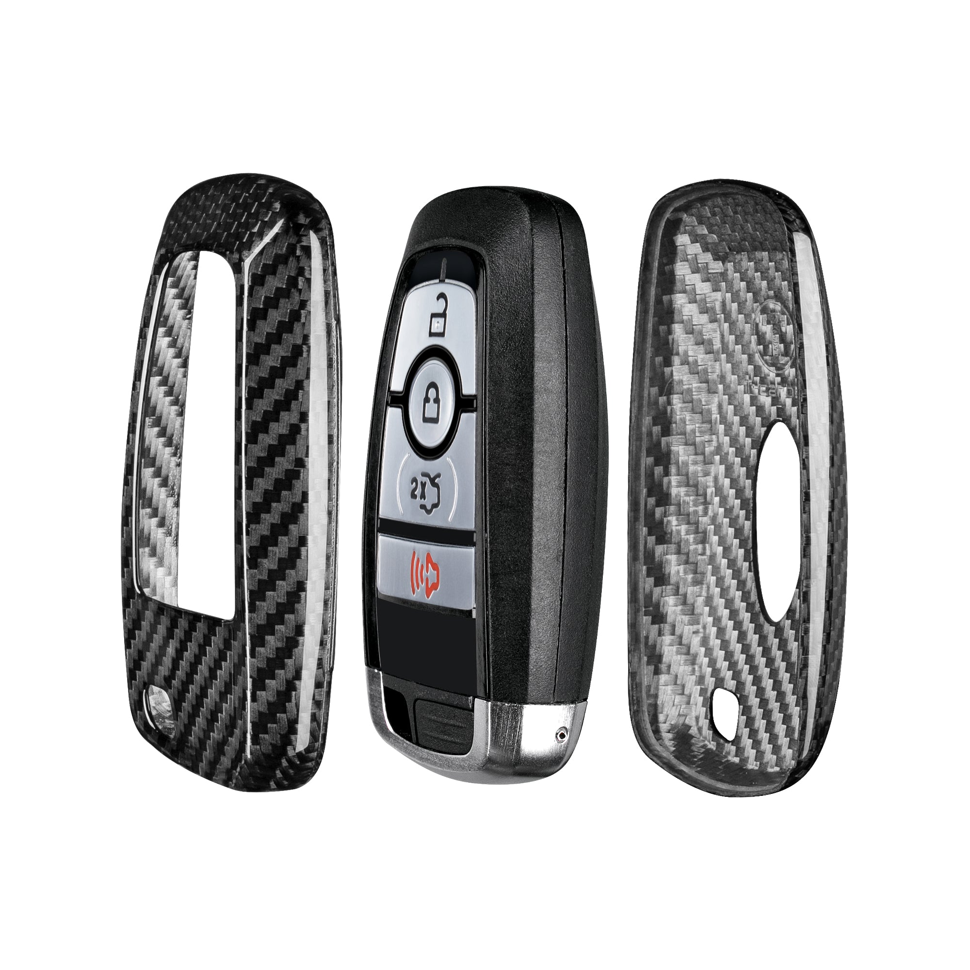 Key Fob Cover for Ford F150, F250, Fusion, Explorer 2024, Mustang, Escape, Edge, Ranger, Expedition, Maverick, Transit