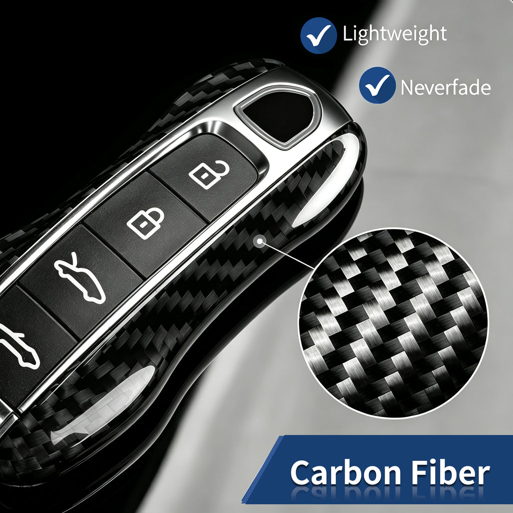 Key Fob Shell Replacement for Porsche Cayenne, Panamera 2018-2025, 911 Carrera Taycan 2020-2025