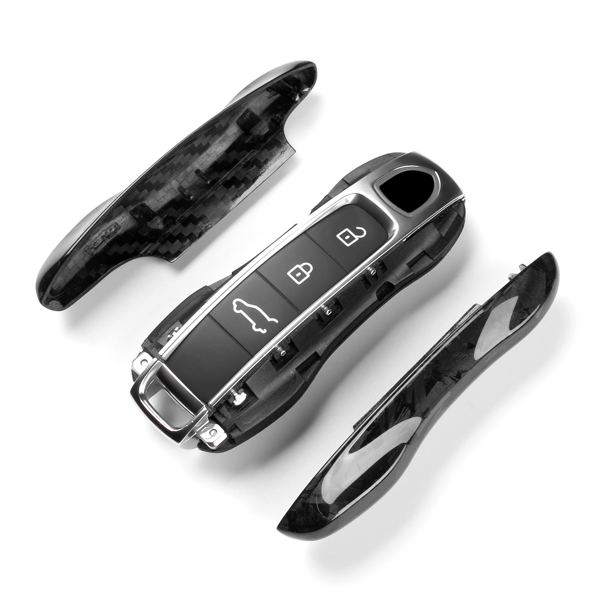 Key Fob Shell Replacement for Porsche Cayenne, Panamera 2018-2025, 911 Carrera Taycan 2020-2025