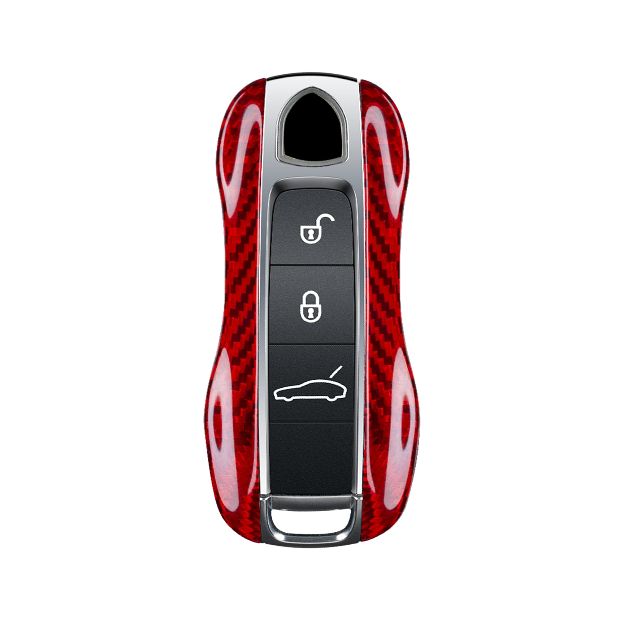 Key Fob Shell Replacement for Porsche Cayenne, Panamera 2018-2025, 911 Carrera Taycan 2020-2025