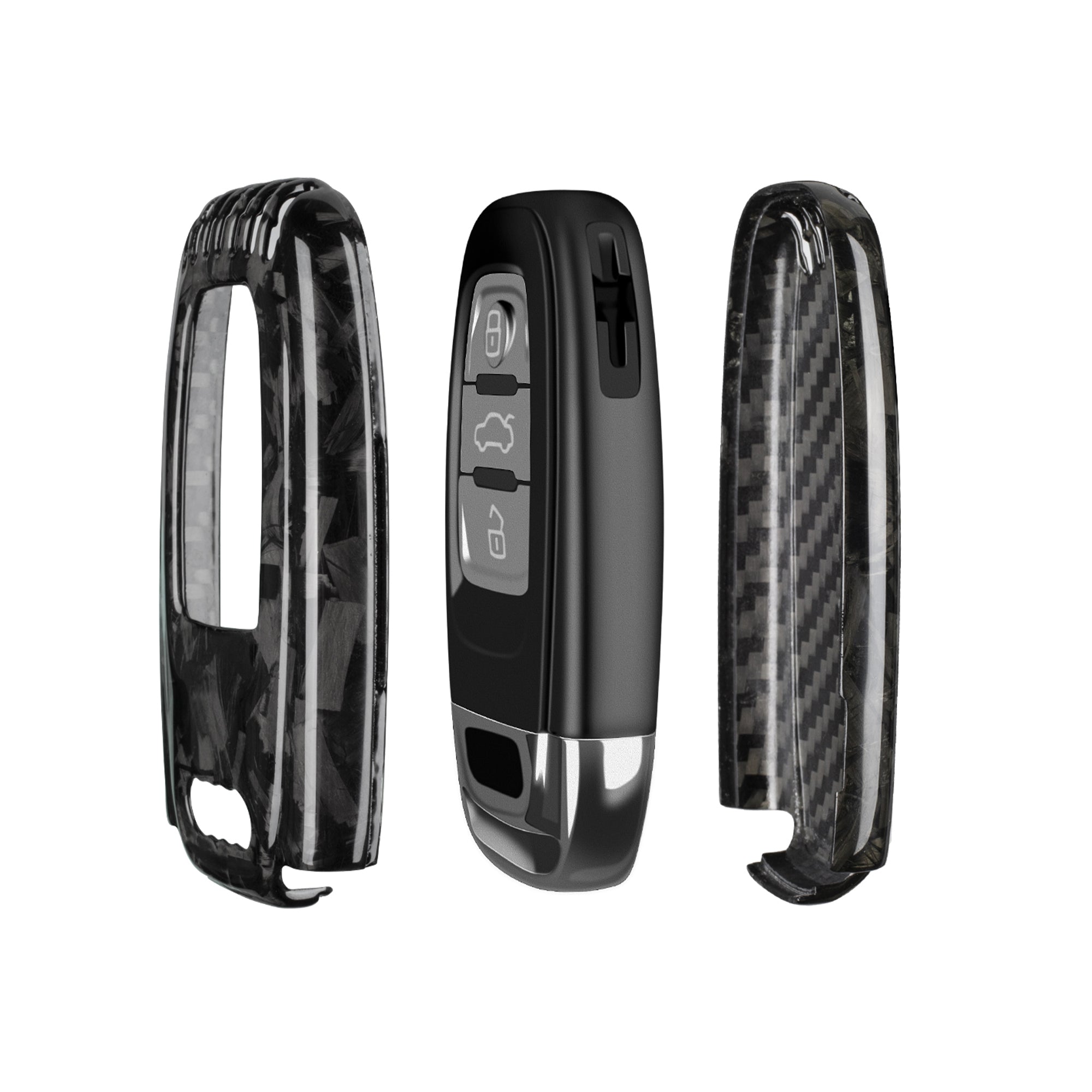 Key Fob Cover for Audi R8 2016, Audi A4, A4L, A5, A6, A6L, A7, A8, Q5, Q8, R8, RS4, RS5, RS6, RS7, S4, S5, S6, S7, S8 2013-2017