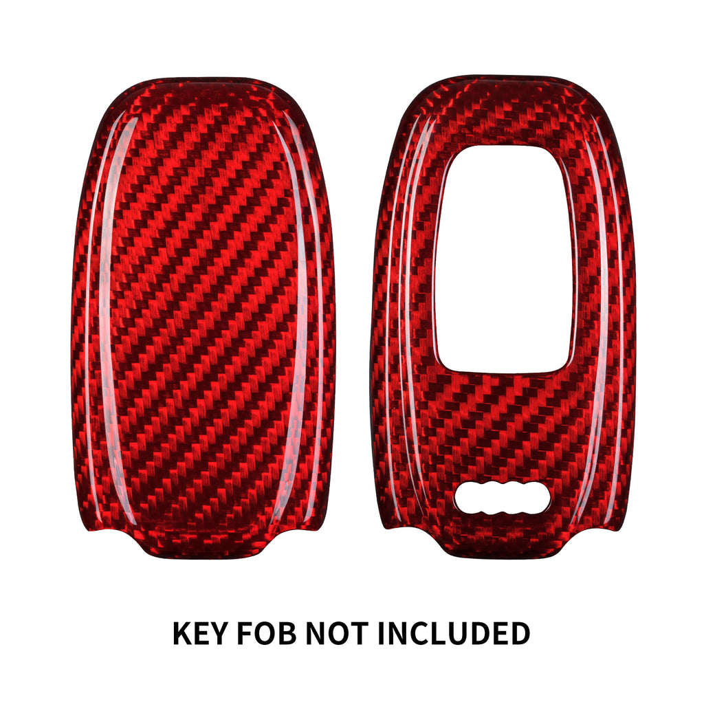 Key Fob Cover for Audi R8 2016, Audi A4, A4L, A5, A6, A6L, A7, A8, Q5, Q8, R8, RS4, RS5, RS6, RS7, S4, S5, S6, S7, S8 2013-2017
