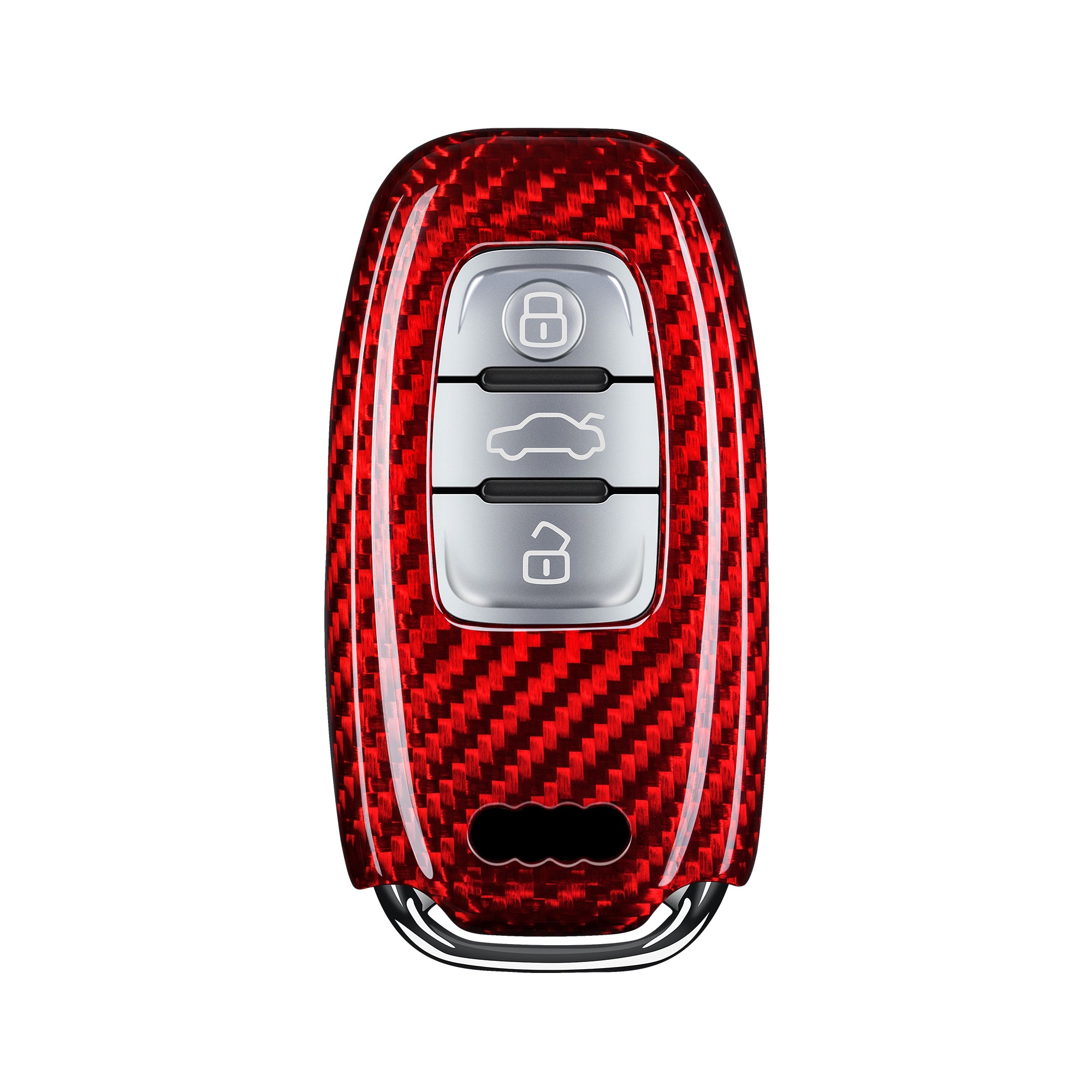 Key Fob Cover for Audi R8 2016, Audi A4, A4L, A5, A6, A6L, A7, A8, Q5, Q8, R8, RS4, RS5, RS6, RS7, S4, S5, S6, S7, S8 2013-2017