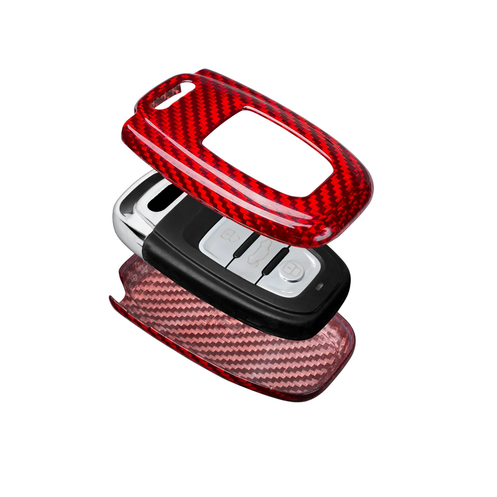 Key Fob Cover for Audi R8 2016, Audi A4, A4L, A5, A6, A6L, A7, A8, Q5, Q8, R8, RS4, RS5, RS6, RS7, S4, S5, S6, S7, S8 2013-2017