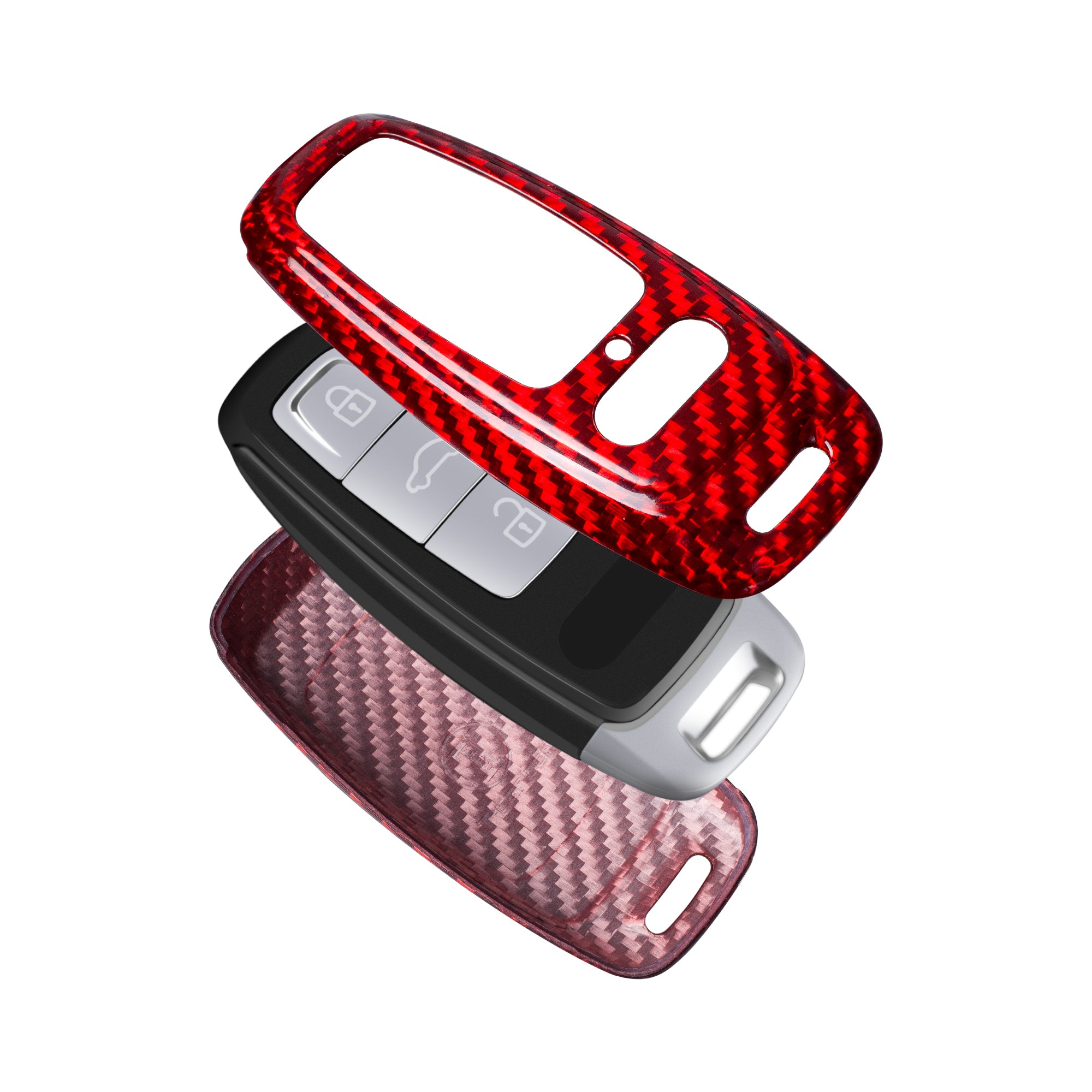 Key Fob Cover for Audi S3, S6, SQ7, RS6, RS7 2023, A6L, A6, A7, A8, Q7, Q8, E-Tron 2024 2025