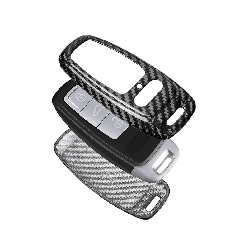 Key Fob Cover for Audi S3, S6, SQ7, RS6, RS7 2023, A6L, A6, A7, A8, Q7, Q8, E-Tron 2024 2025