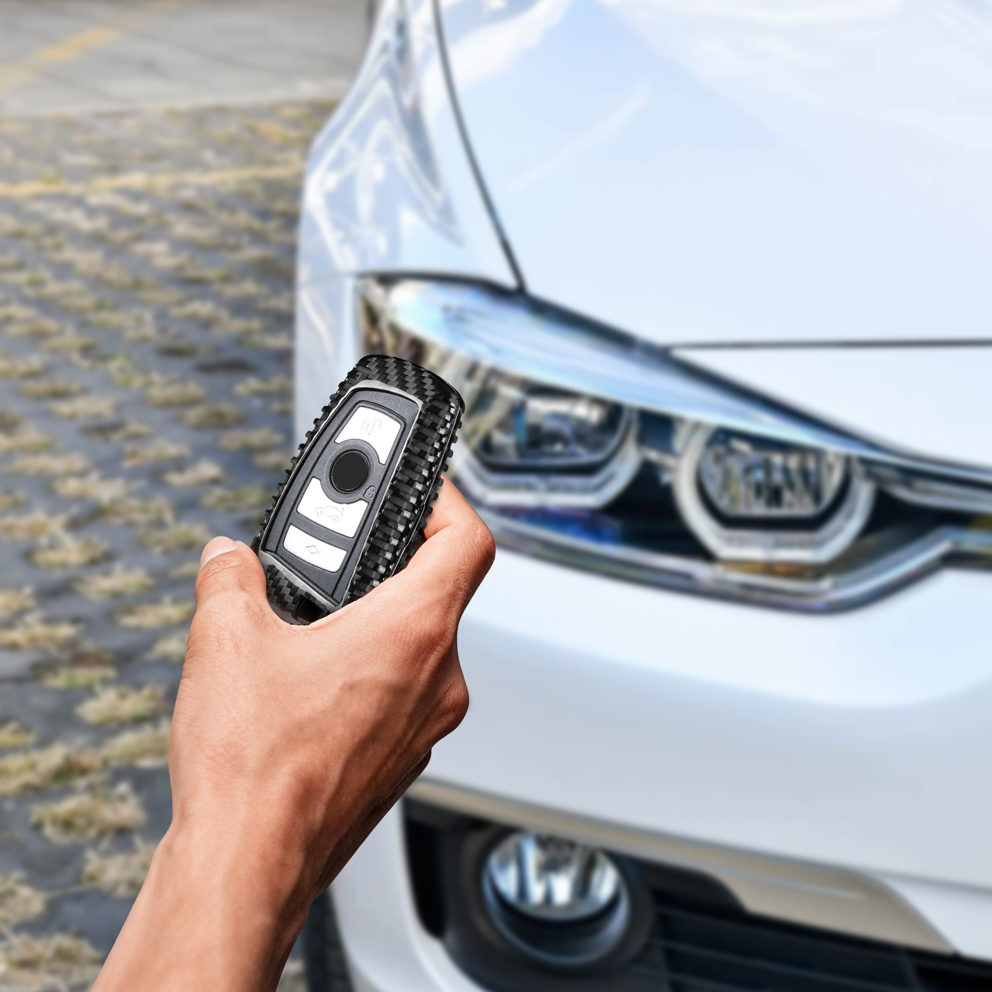 Key Fob Cover for BMW 1, 2, 3, 4, 5, 6, 7 Series, X3, X4, M5, M6, GT3, GT5
