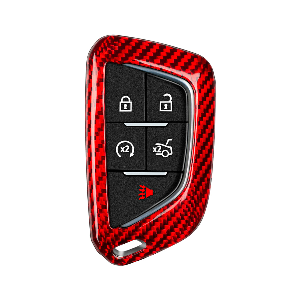Key Fob Cover for Cadillac Escalade CT4, CT5 Premium Luxury, CT4-V, CT5 Sport