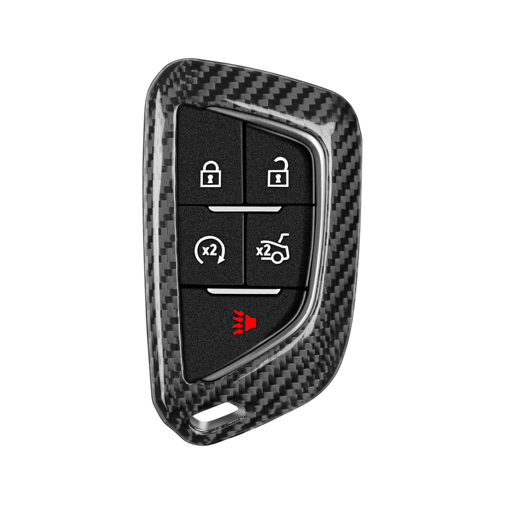 Key Fob Cover for Cadillac Escalade CT4, CT5 Premium Luxury, CT4-V, CT5 Sport