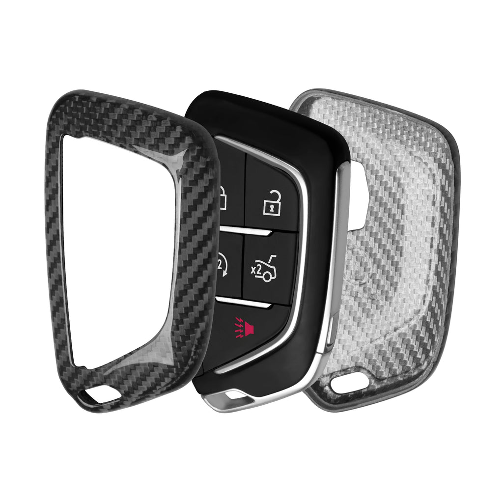 Key Fob Cover for Cadillac Escalade CT4, CT5 Premium Luxury, CT4-V, CT5 Sport
