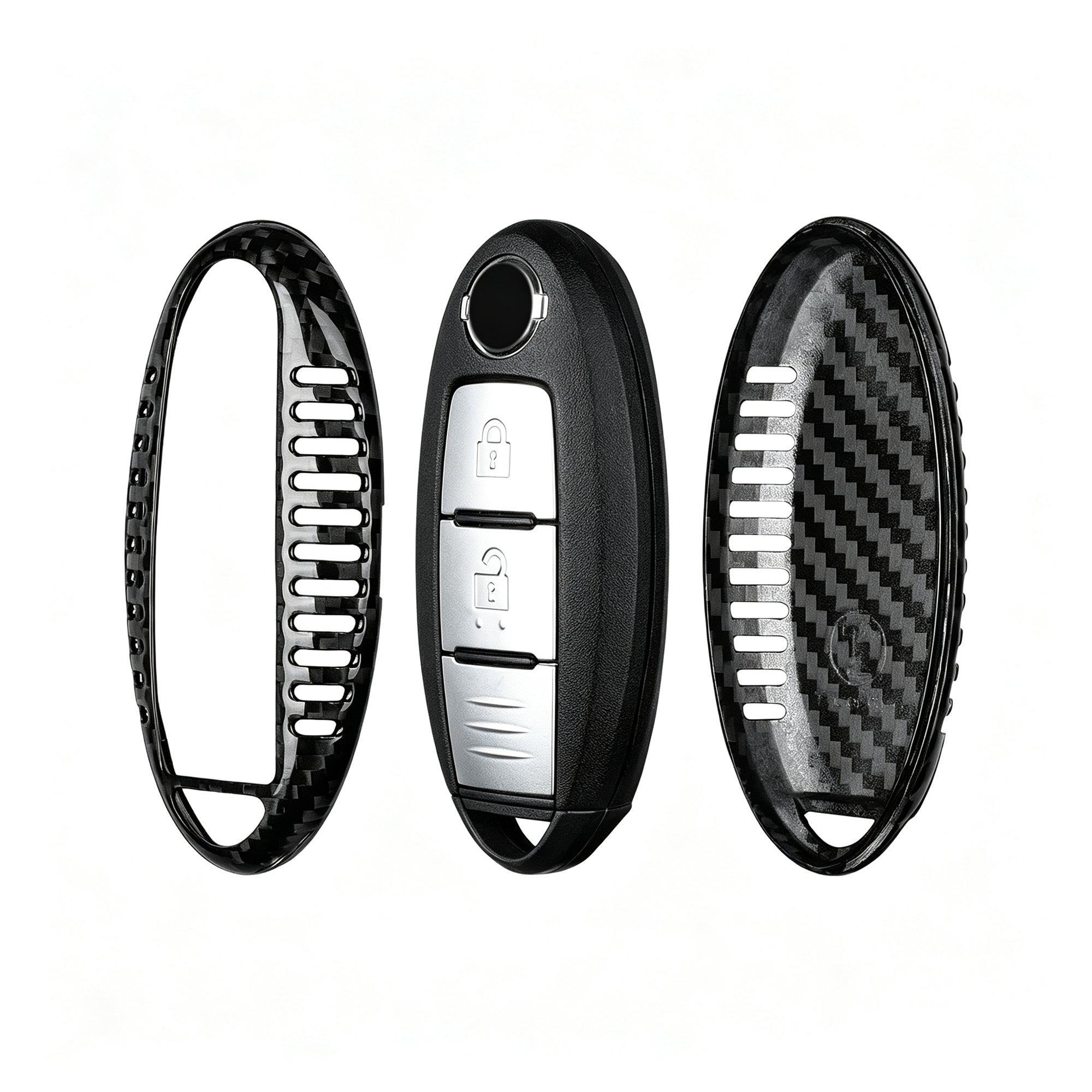Key Fob Cover for Infiniti Q40, Q50, Q60, Q70, QX50, QX60, QX80, EX35, FX35, FX45, G25, G35, G37, JX35 2015