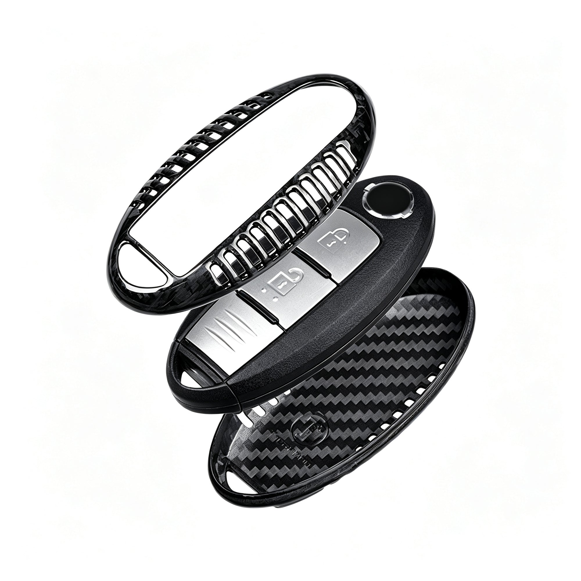 Key Fob Cover for Infiniti Q40, Q50, Q60, Q70, QX50, QX60, QX80, EX35, FX35, FX45, G25, G35, G37, JX35 2015