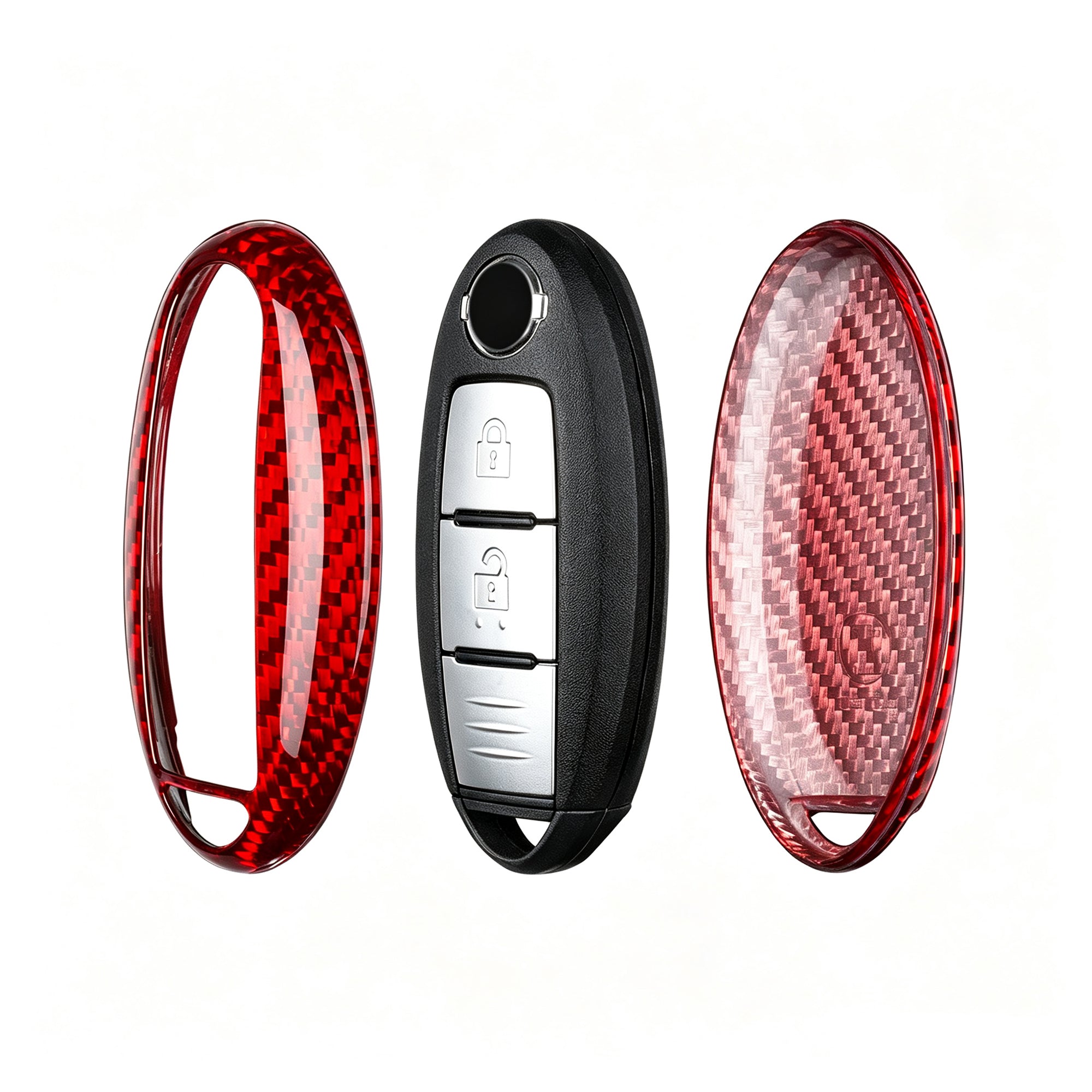 Key Fob Cover for Infiniti Q40, Q50, Q60, Q70, QX50, QX60, QX80, EX35, FX35, FX45, G25, G35, G37, JX35 2015