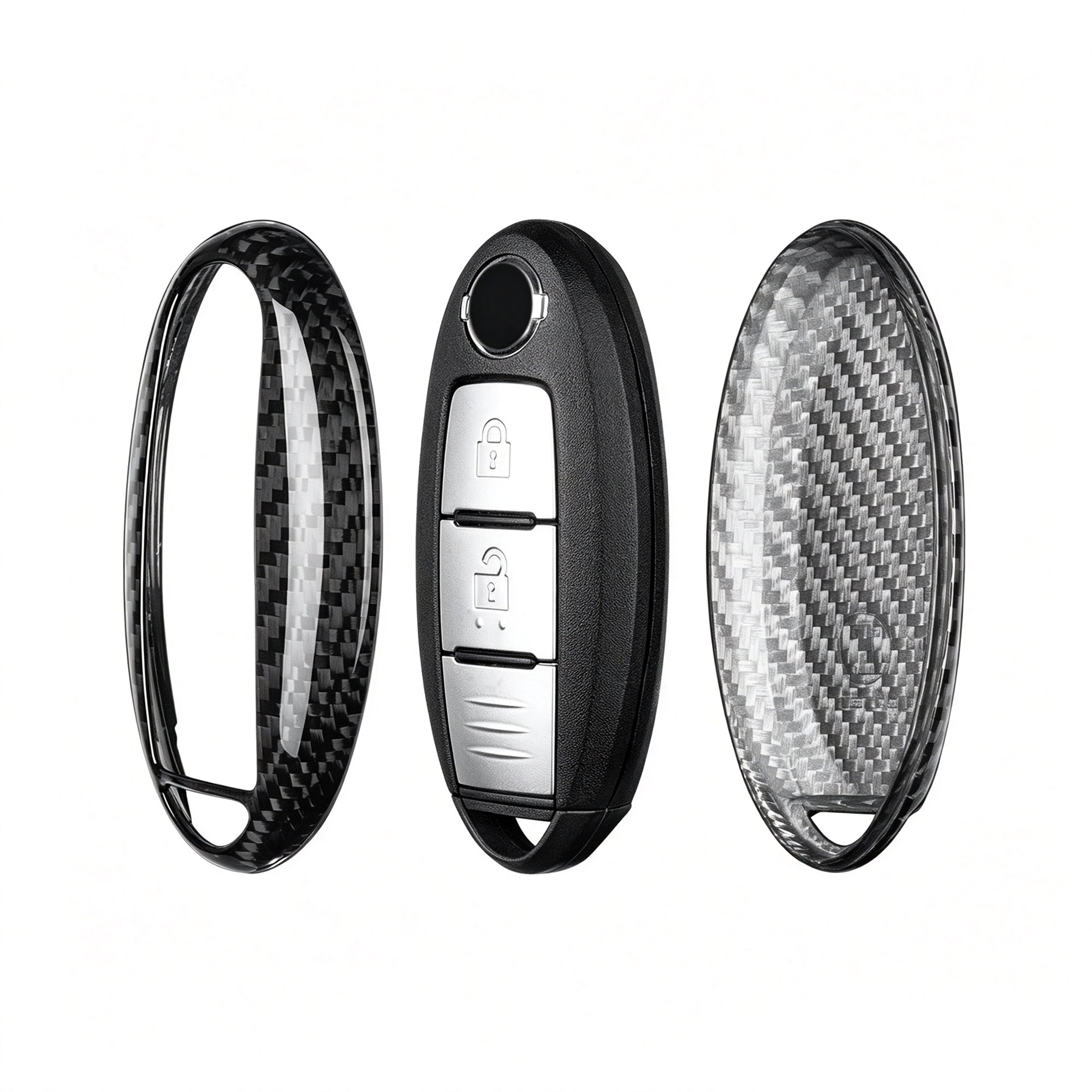 Key Fob Cover for Infiniti Q40, Q50, Q60, Q70, QX50, QX60, QX80, EX35, FX35, FX45, G25, G35, G37, JX35 2015