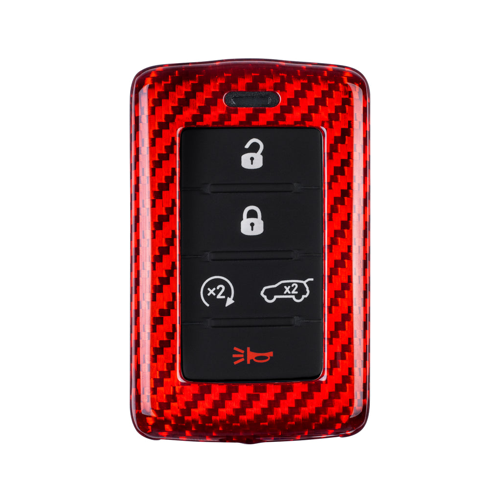 Key Fob Cover for Jeep Wagoneer, Grand Wagoneer, Grand Cherokee L, Gladiator 2020-2025