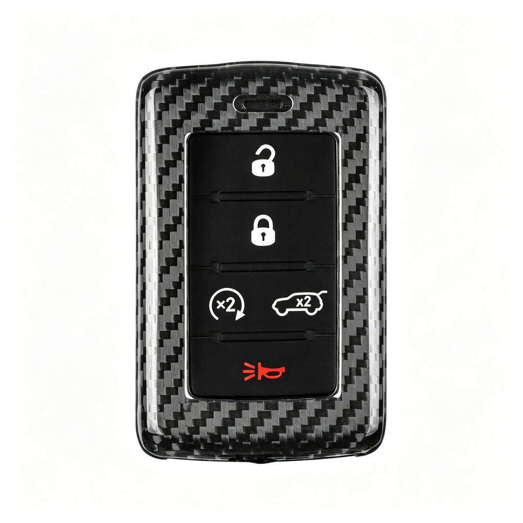 Key Fob Cover for Jeep Wagoneer, Grand Wagoneer, Grand Cherokee L, Gladiator 2020-2025