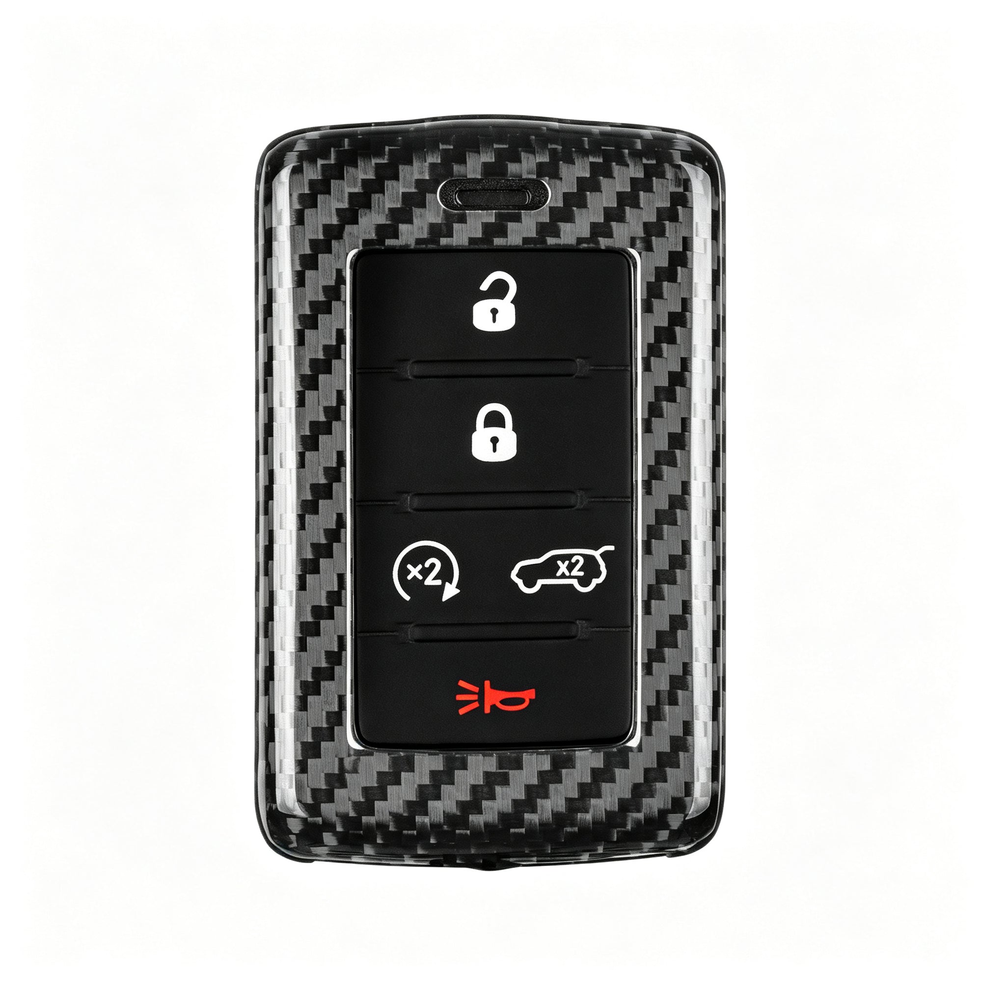 Key Fob Cover for Jeep Wagoneer, Grand Wagoneer, Grand Cherokee L, Gladiator 2020-2025