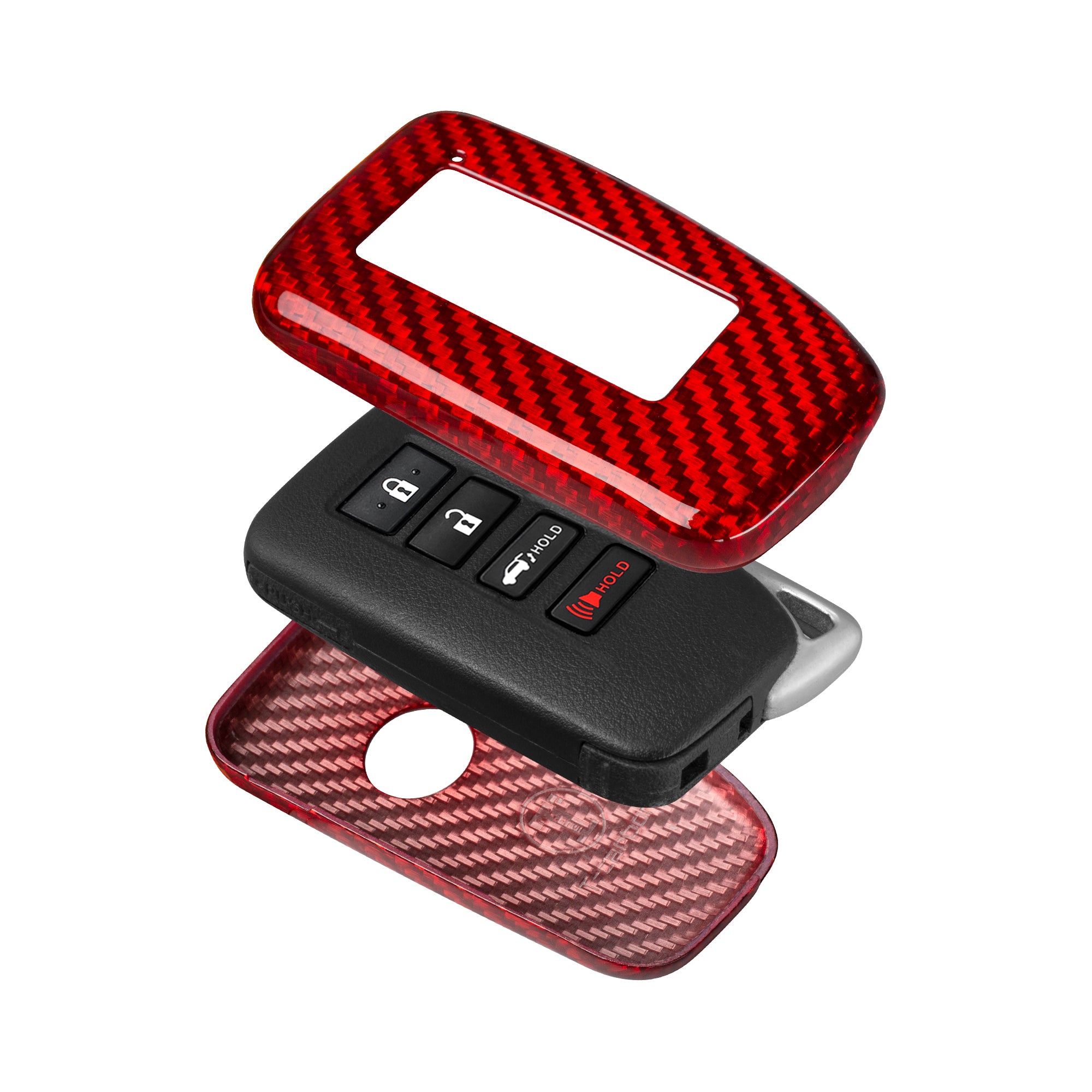 Key Fob Cover for Lexus IS, ES, GS, RC, NX, RX, LX, LC, 200, 250, 350 4-Button