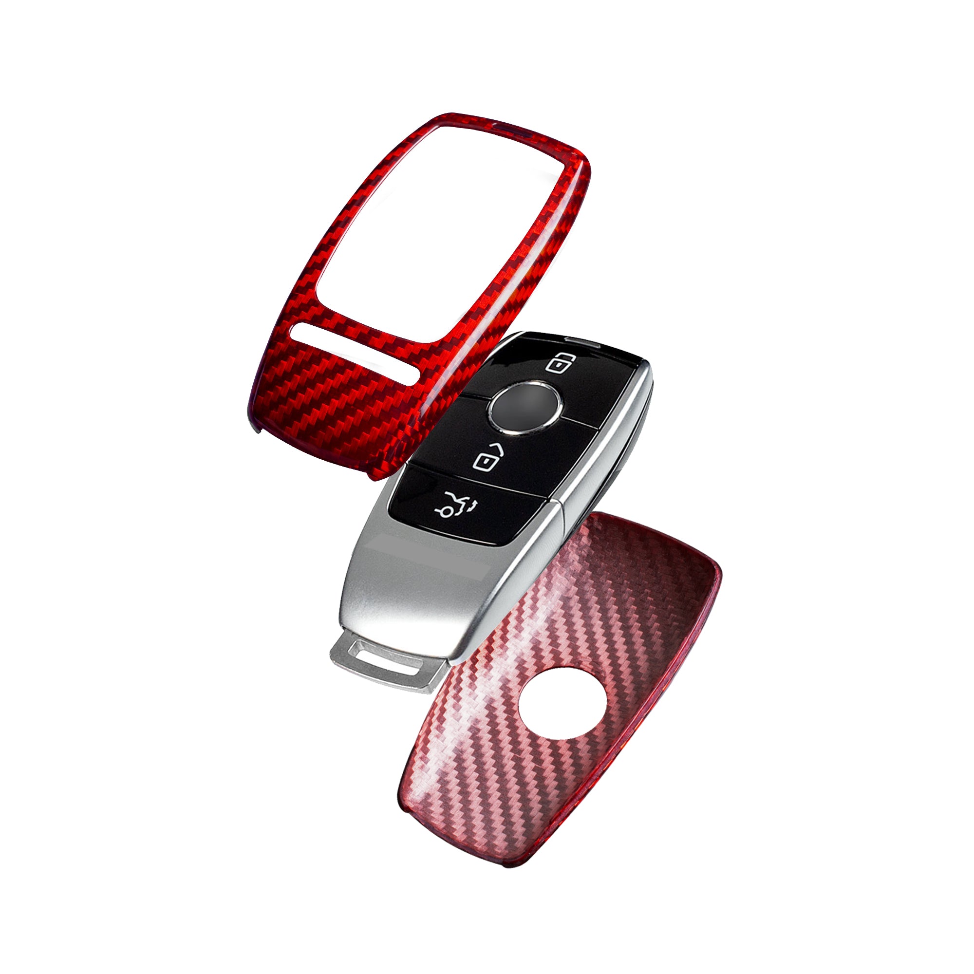 Key Fob Cover for Mercedes Benz AMG, A220, CLS Class, E Class, E63S, GLE, 350 4Matic S Class