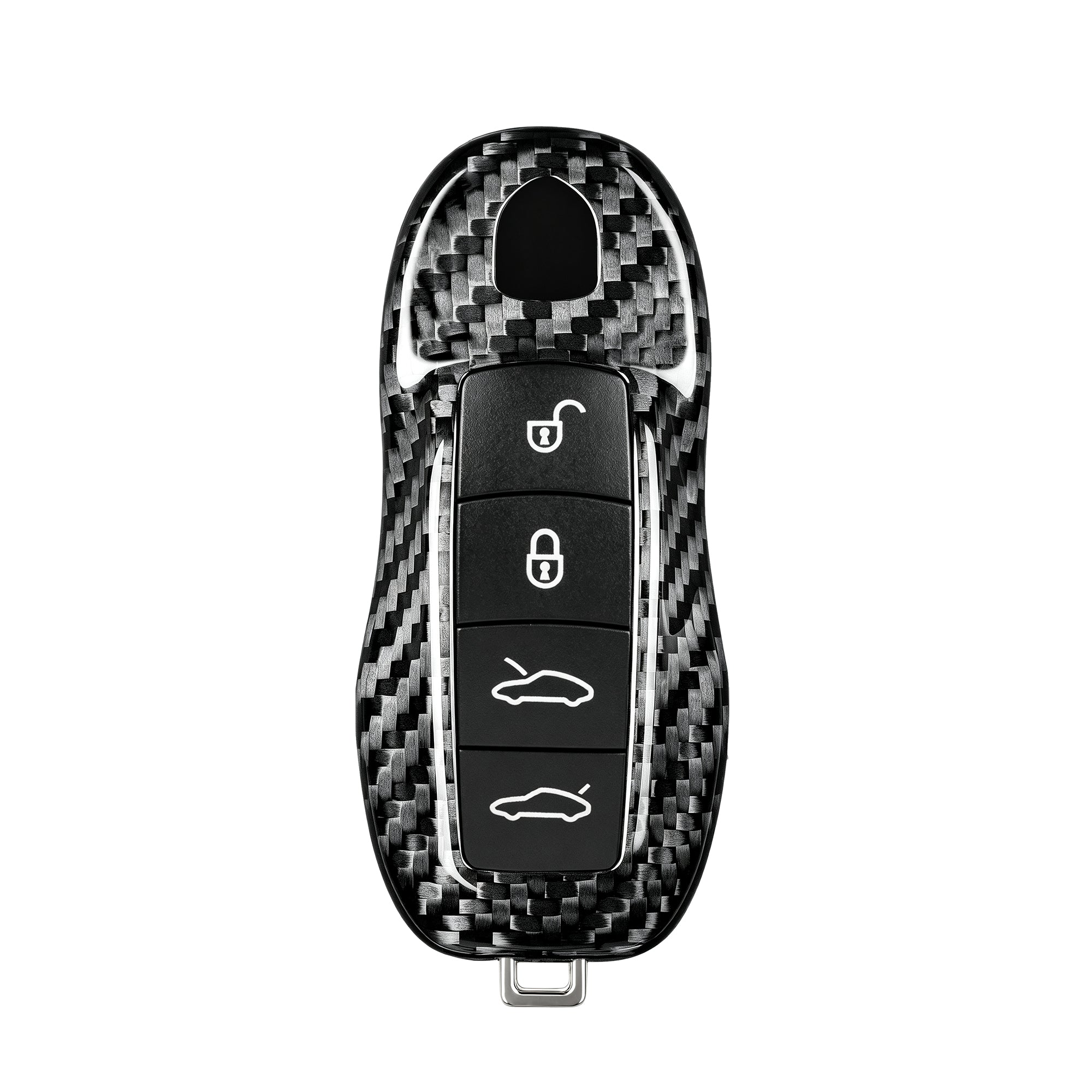 Key Fob Cover for Porsche Cayenne, Panamera, Boxster, Cayman, Macan, 718, 911