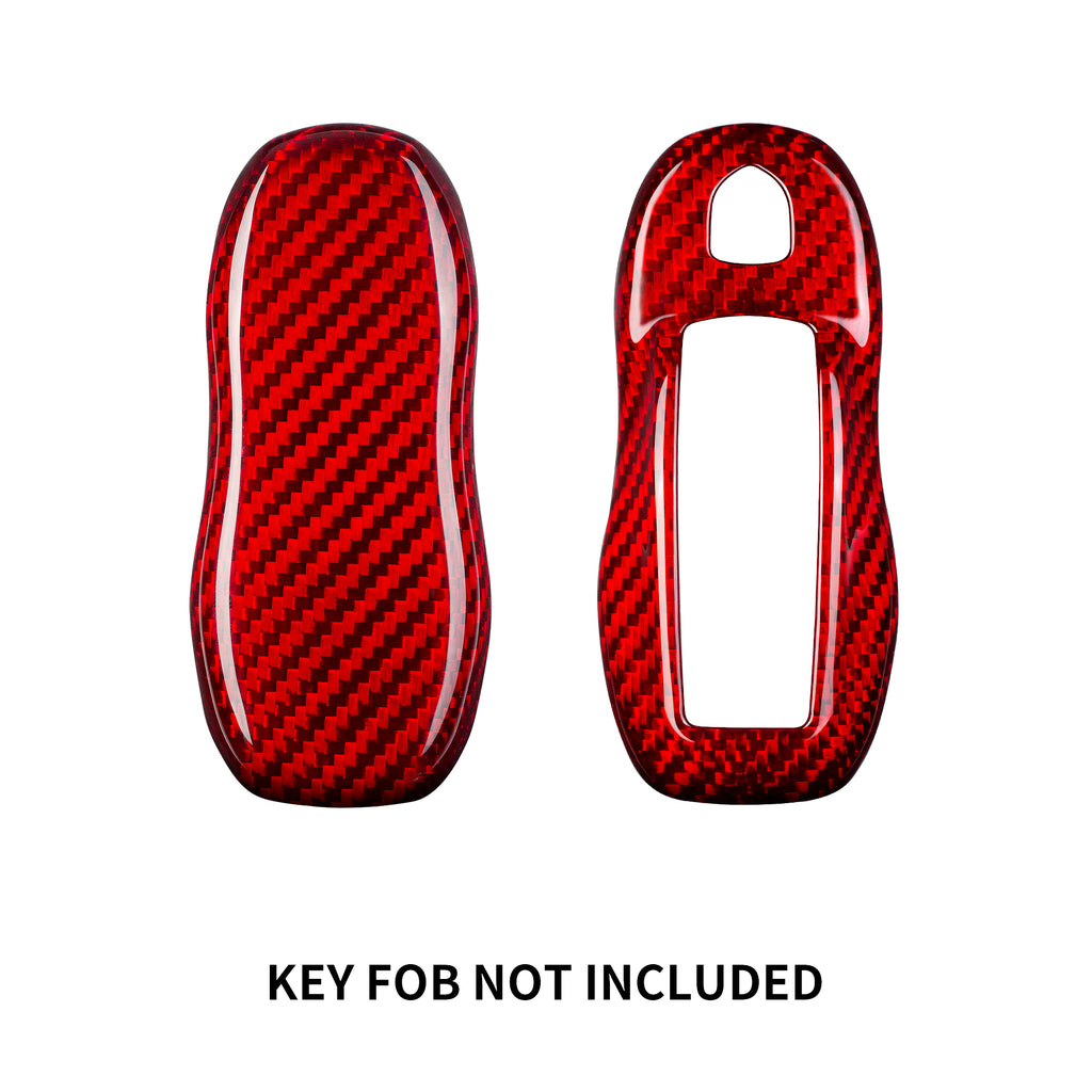 Key Fob Cover for Porsche Cayenne, Panamera, Boxster, Cayman, Macan, 718, 911