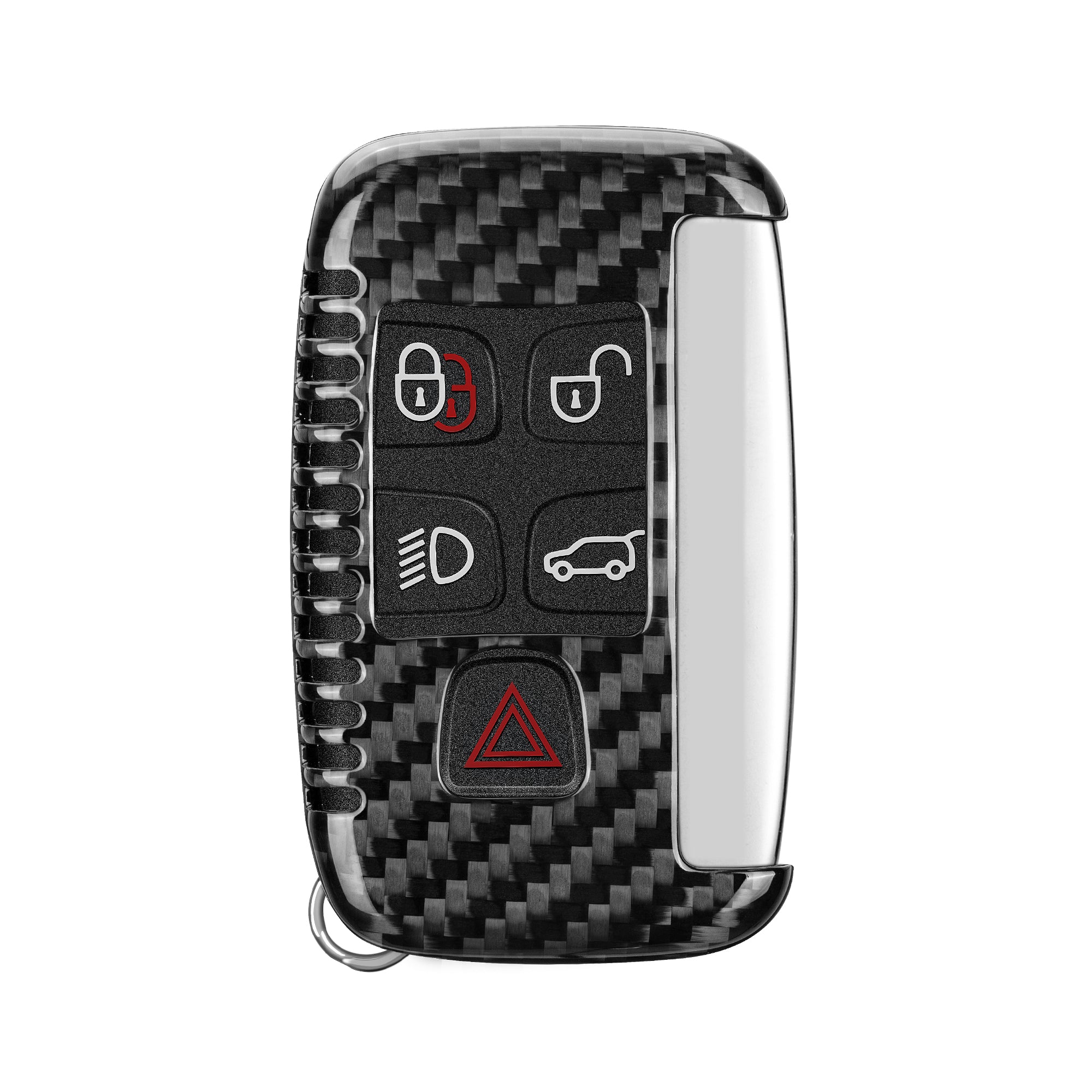 Key Fob Cover for Range Rover (2013–2017), Range Rover Evoque (2012–2019), Range Rover Velar (2017–2019), Range Rover Sport (2012–2017), Land Rover Discovery (2012–2017), Land Rover Freelander 2 (2013–2015)