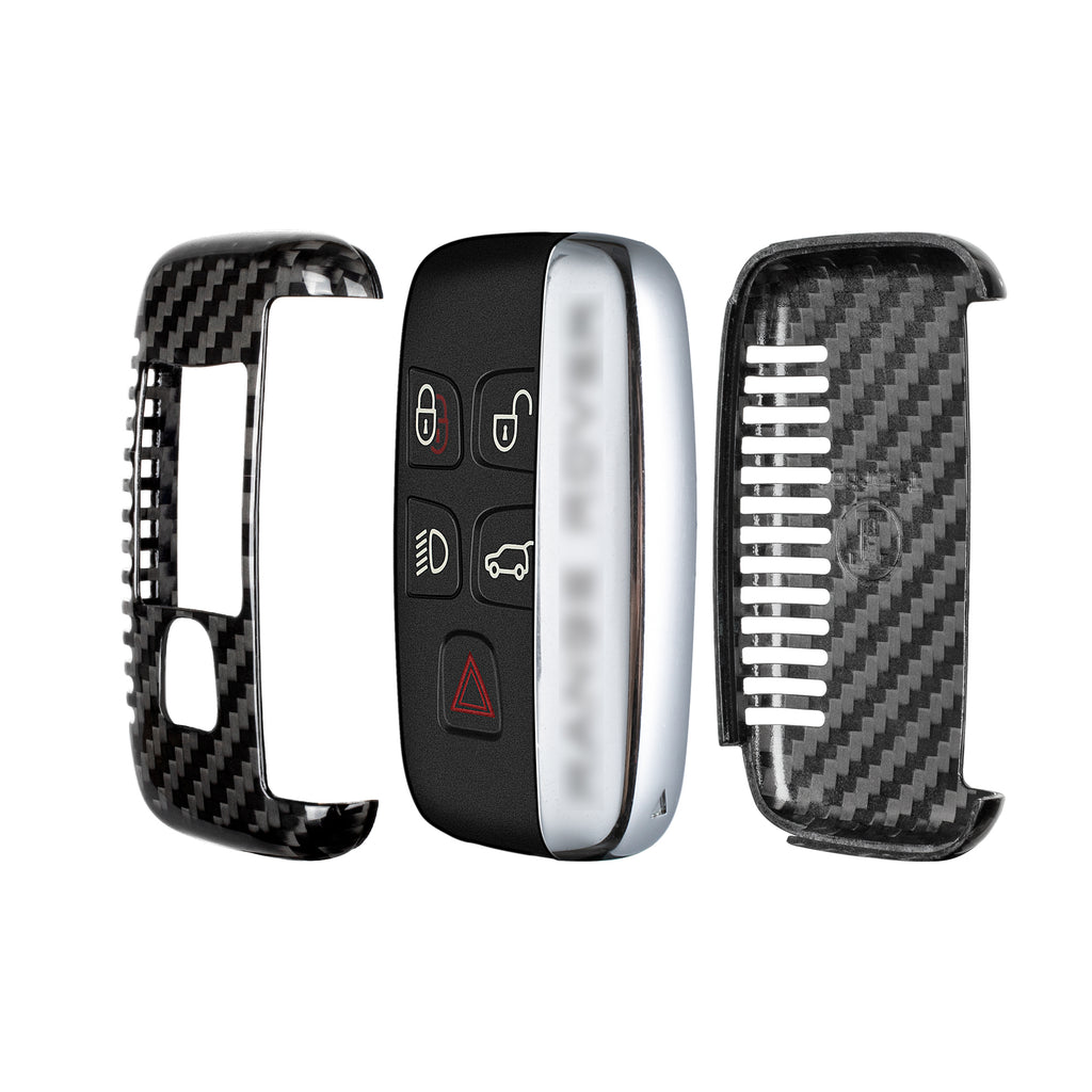 Key Fob Cover for Range Rover (2013–2017), Range Rover Evoque (2012–2019), Range Rover Velar (2017–2019), Range Rover Sport (2012–2017), Land Rover Discovery (2012–2017), Land Rover Freelander 2 (2013–2015)