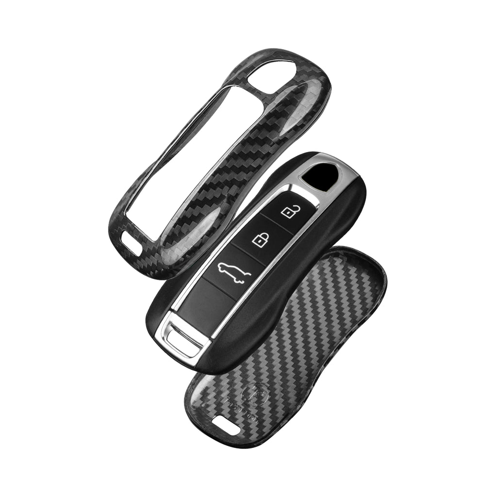 Key Fob cover for Porsche Cayenne, Panamera 2018-2025, 911 Carrera Taycan 2020-2025