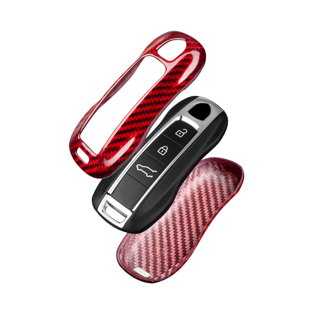 Key Fob cover for Porsche Cayenne, Panamera 2018-2025, 911 Carrera Taycan 2020-2025